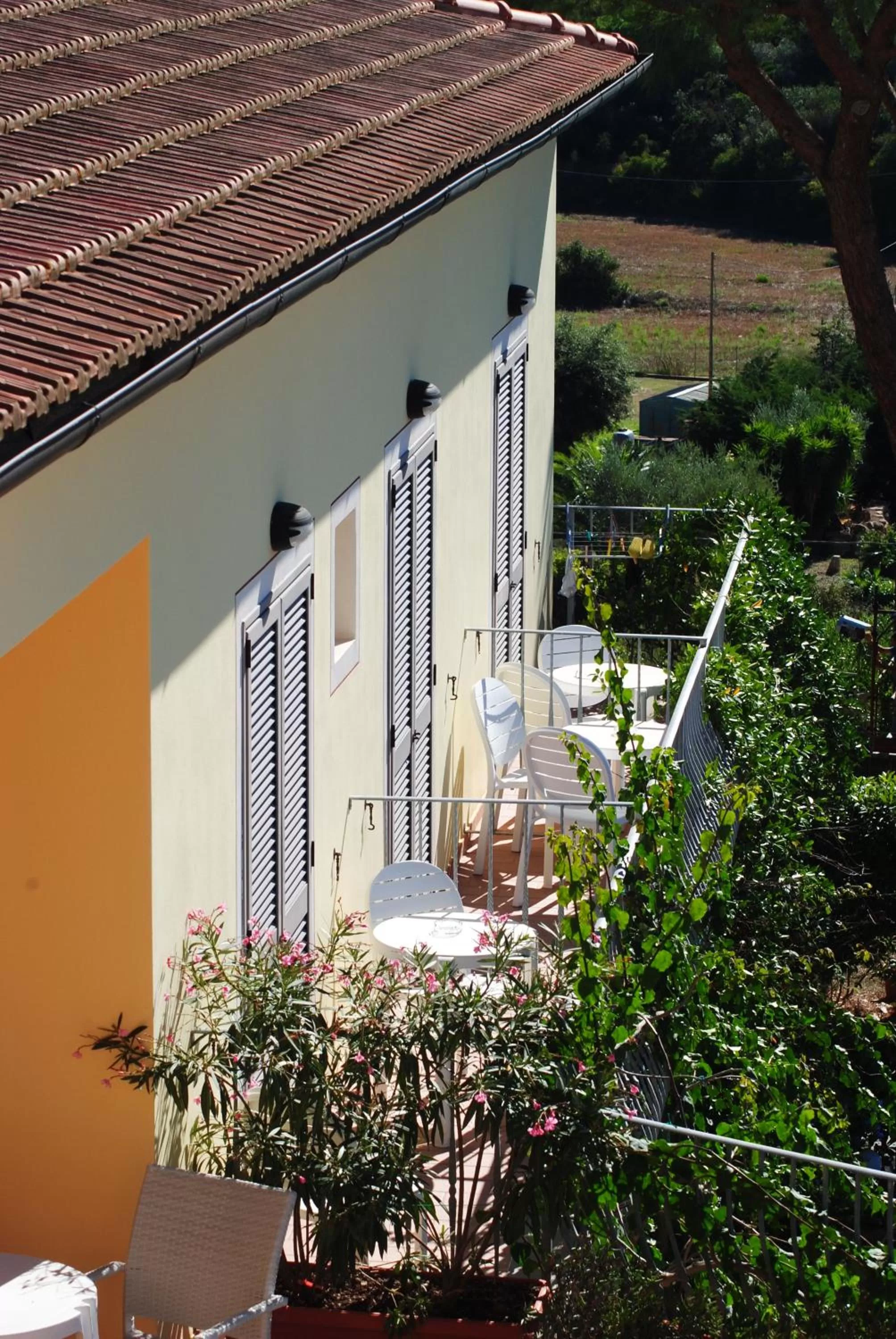 Balcony/Terrace in Hotel Villa Wanda