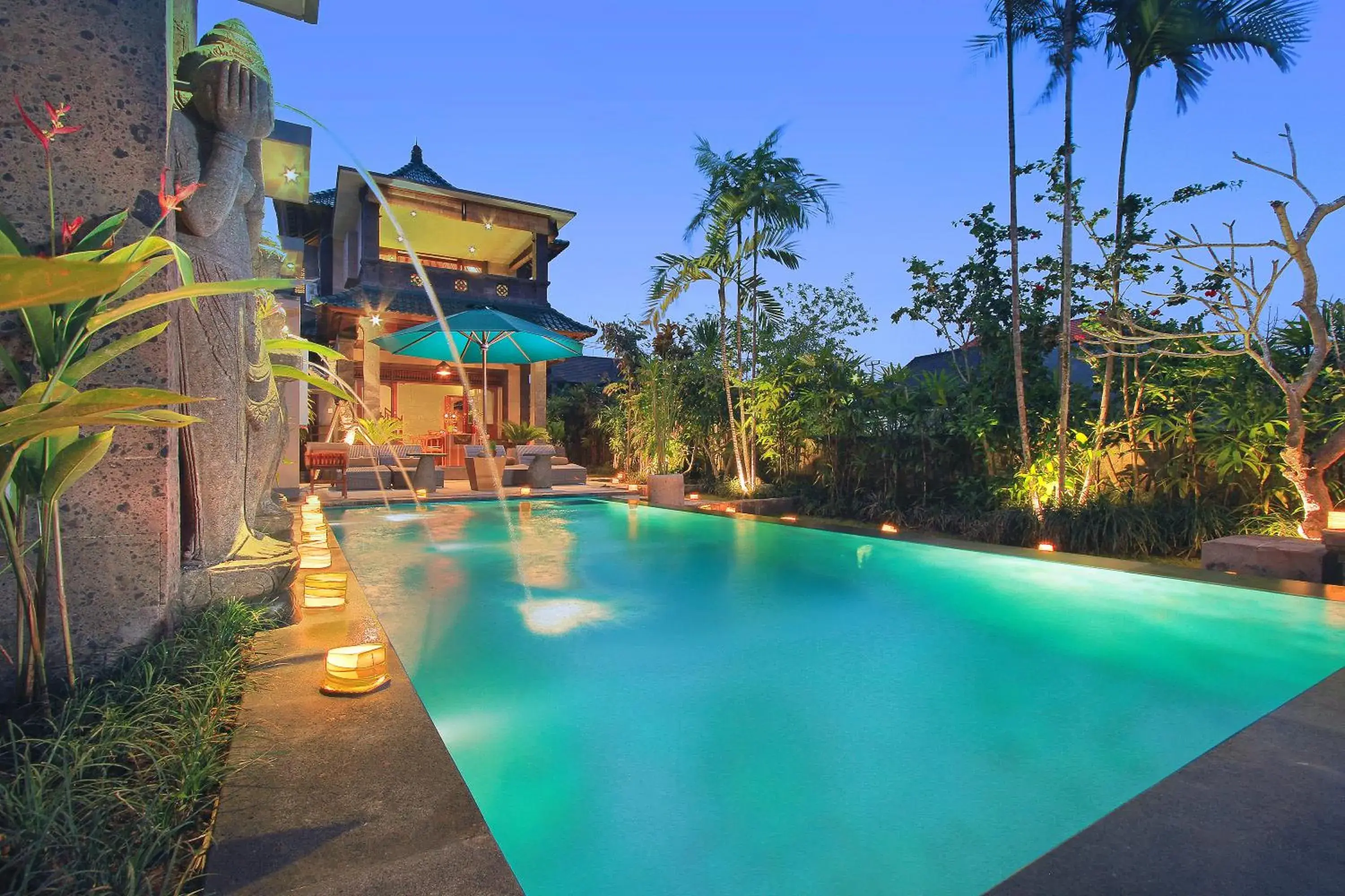 Property building, Swimming Pool in D'Legon Luxury Villas