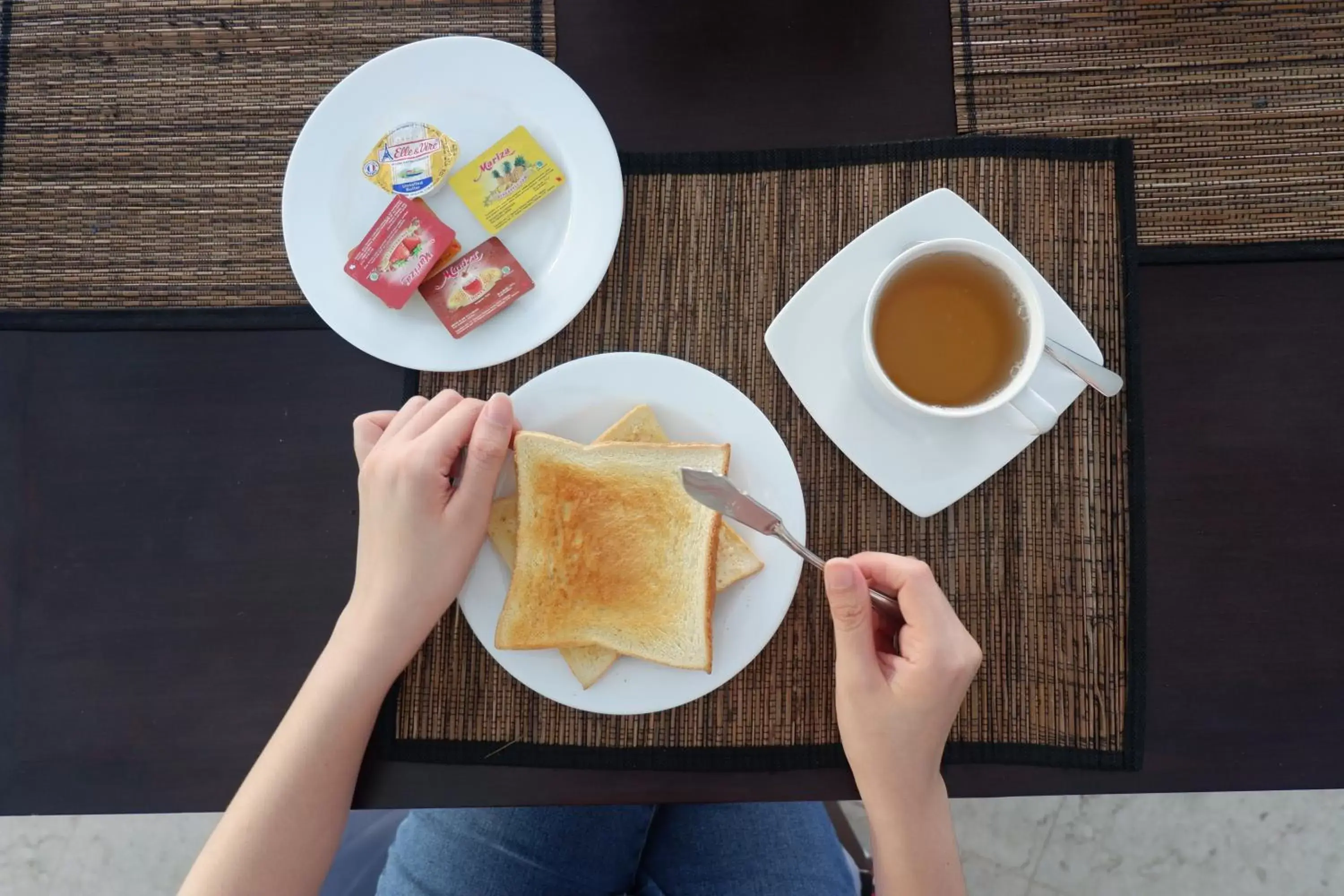 Breakfast in The Cakra Hotel Breakfast in The Cakra Hotel