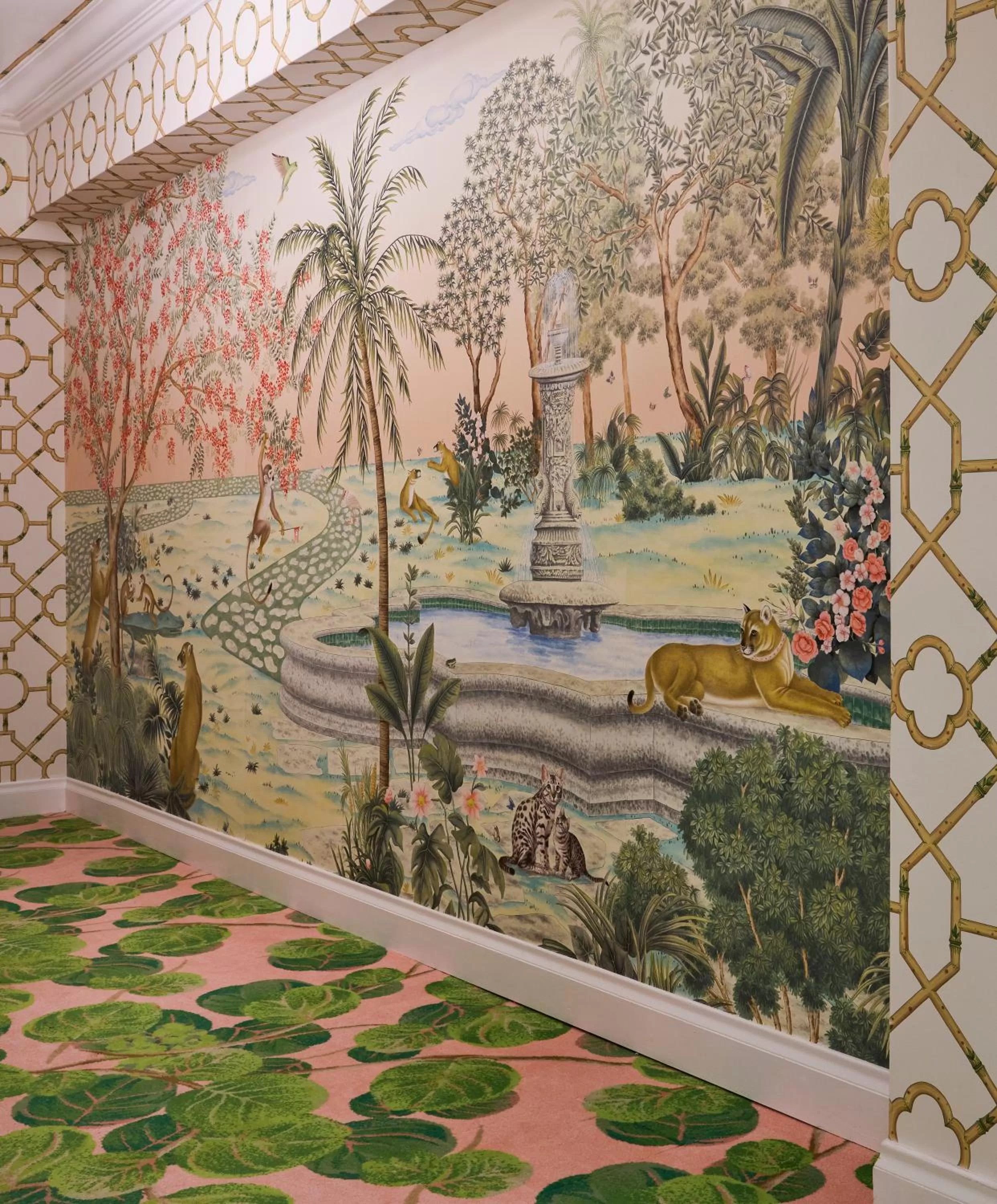 Decorative detail in The Colony Hotel