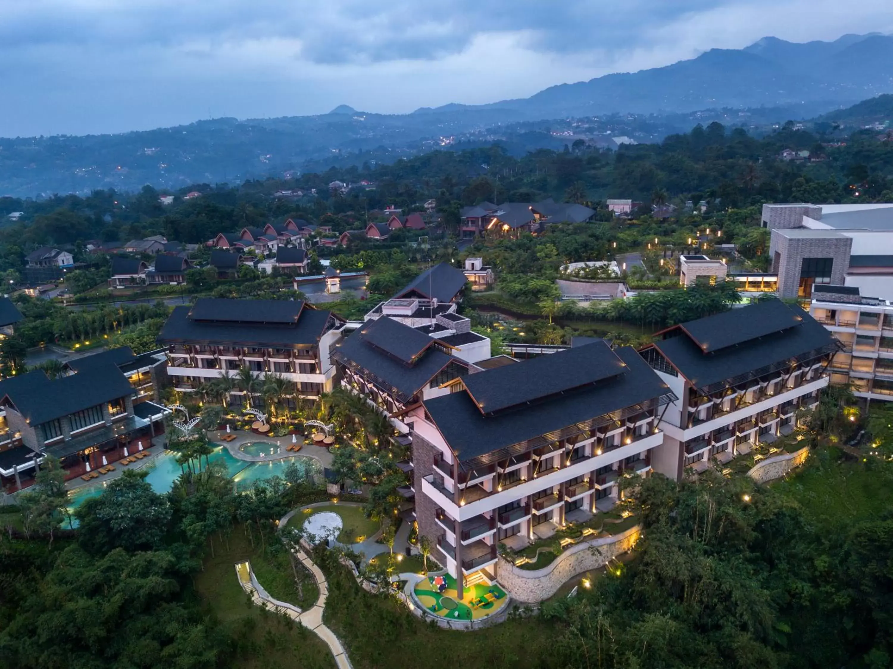 Bird's eye view, Bird's-eye View in Pullman Ciawi Vimala Hills Resort