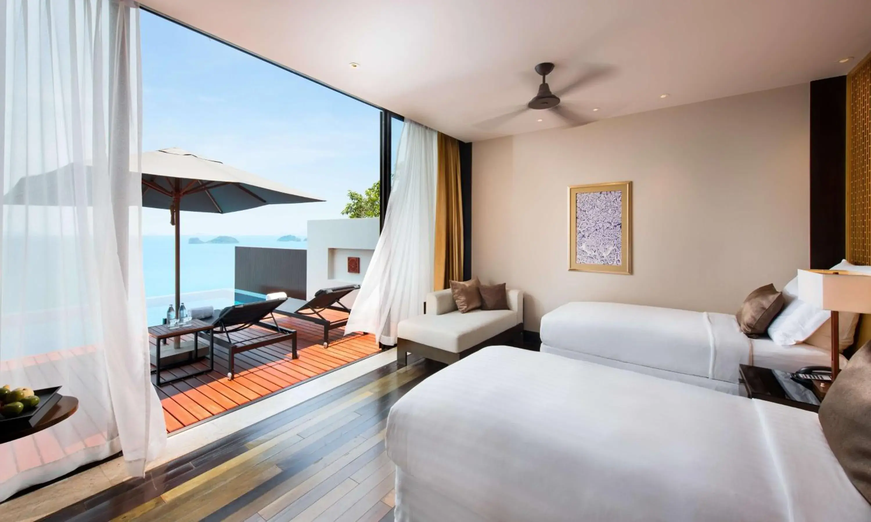 Bed in Conrad Koh Samui Residences