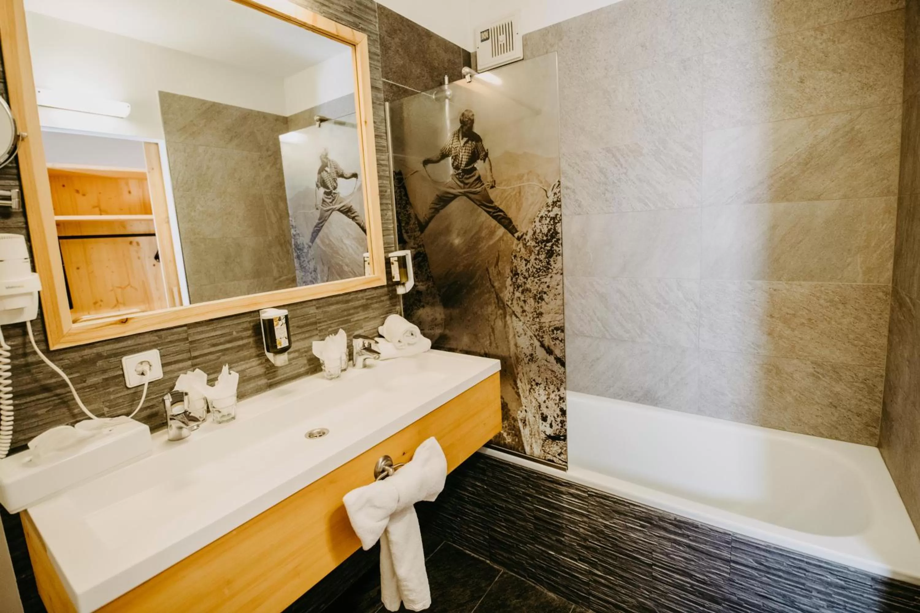 Bathroom in Vitalhotel Gosau