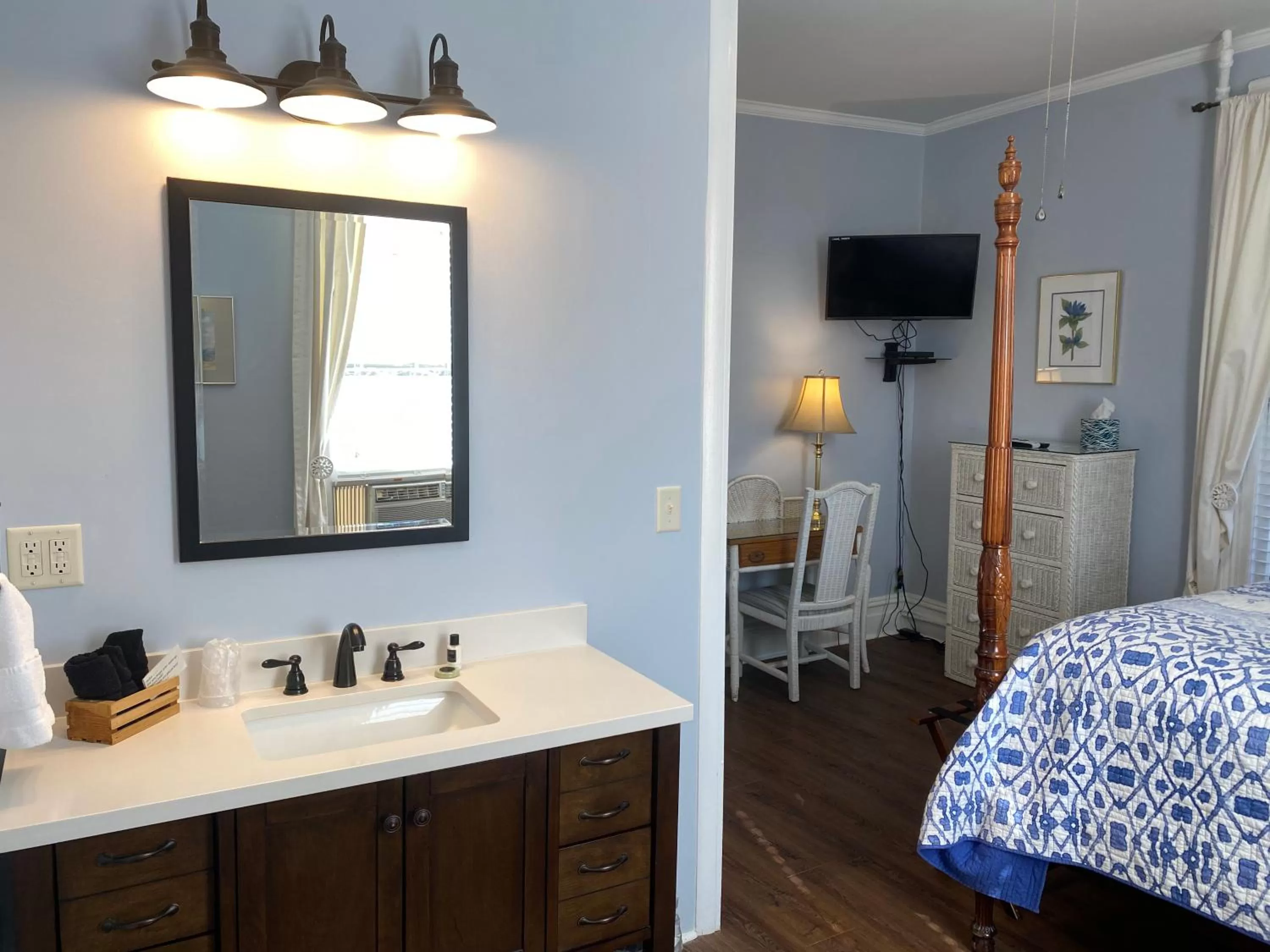 Bed in 1898 Waverly Inn