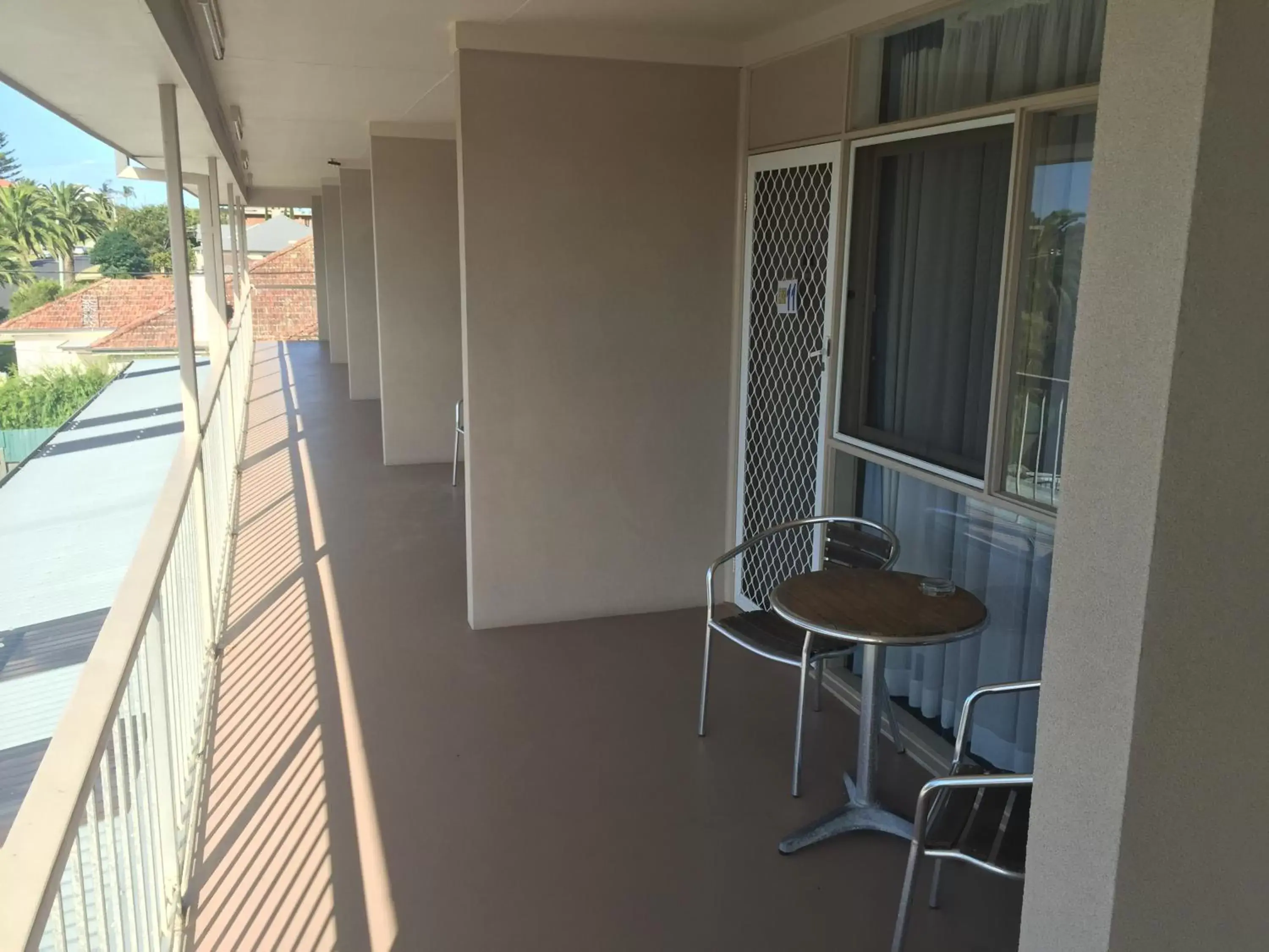 Balcony/Terrace in Holiday Lodge Motor Inn