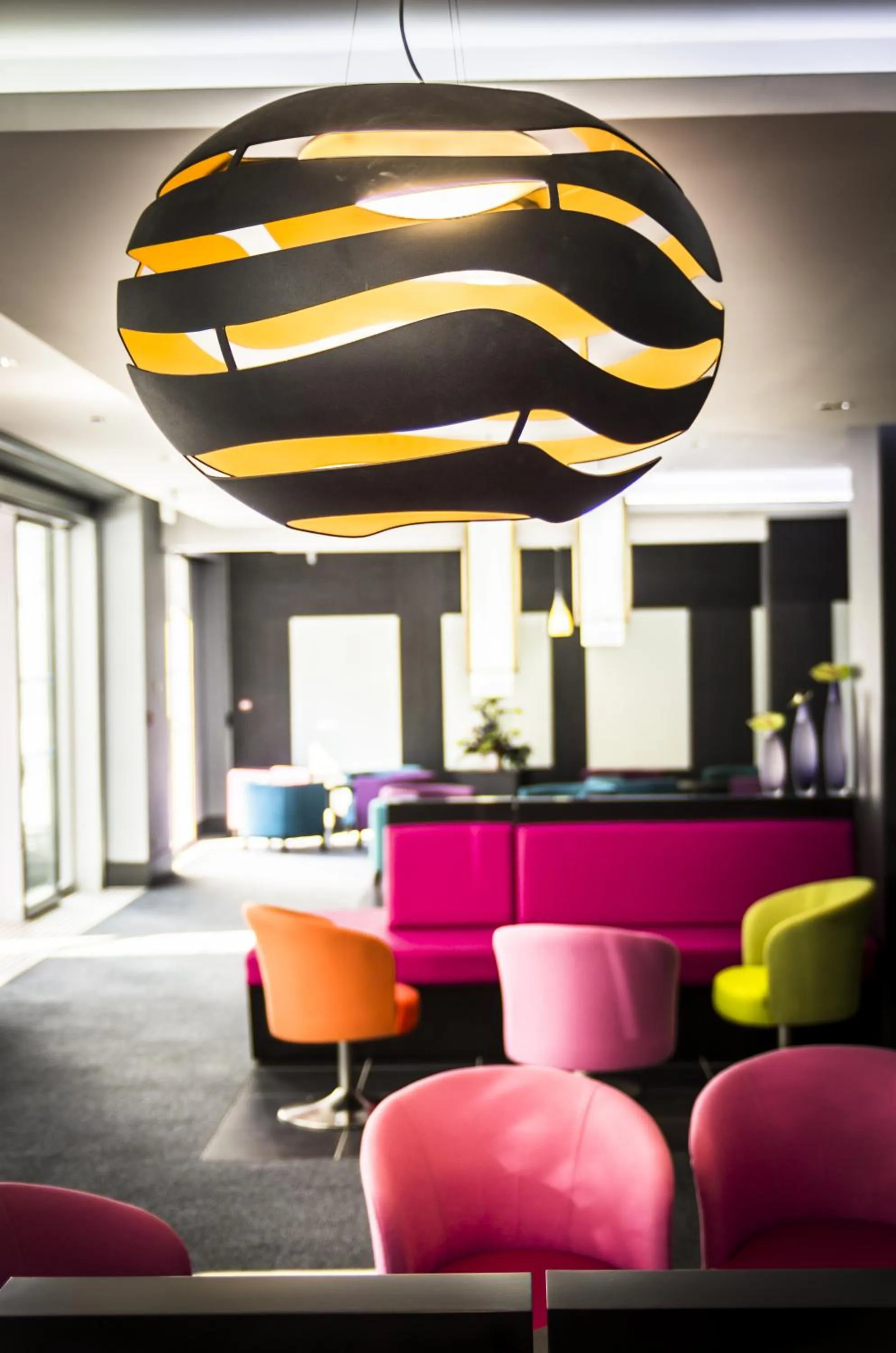 Lobby or reception in Hôtel Astrid