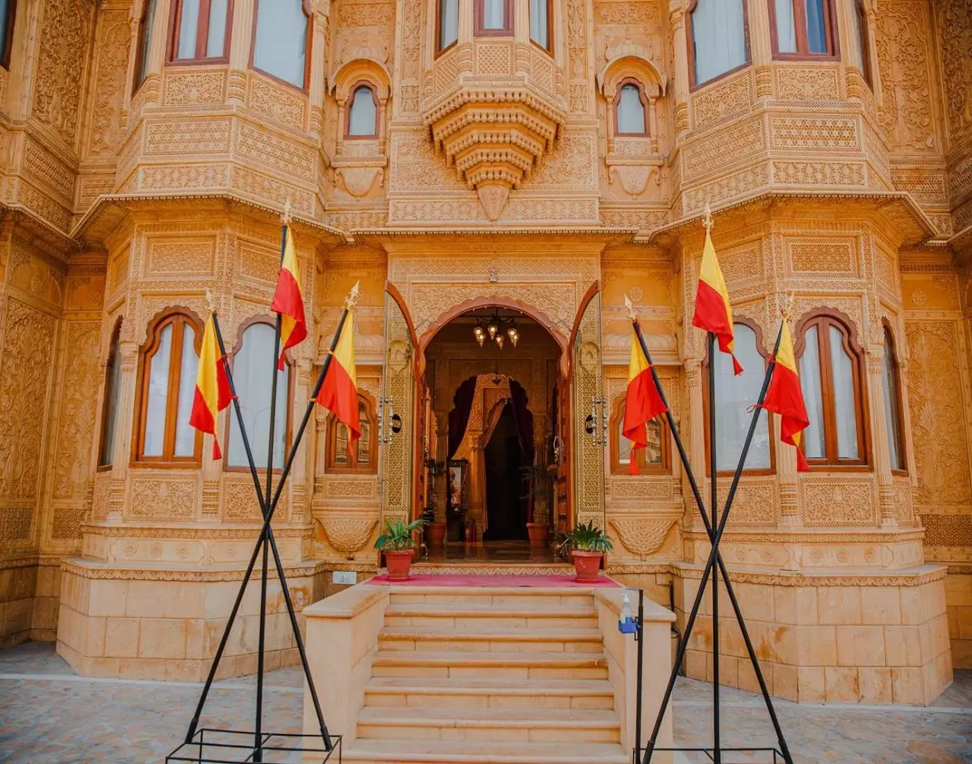 Facade/entrance in Hotel Lal Garh Fort And Palace