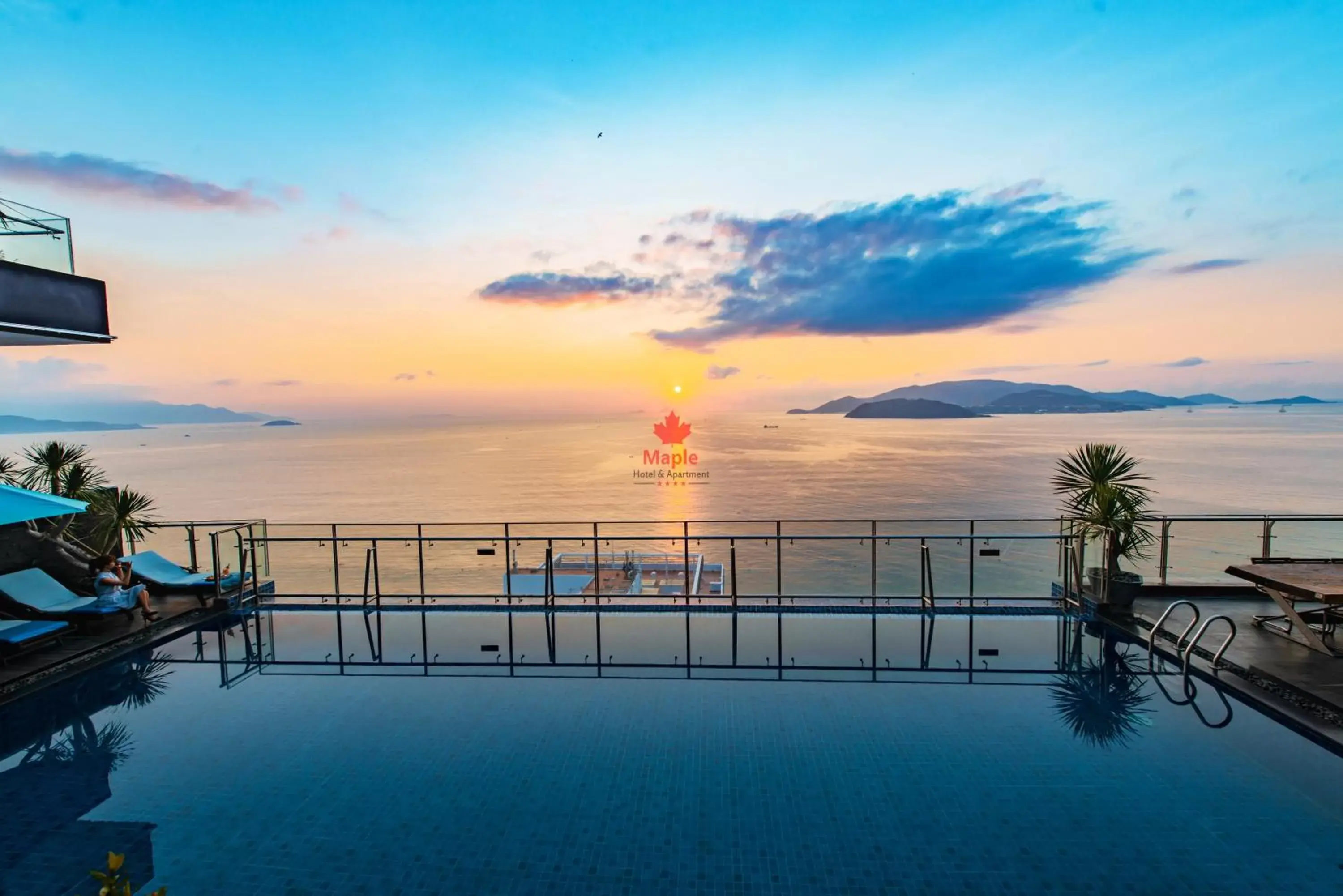 Swimming pool in Maple Hotel & Apartment Swimming pool in Maple Hotel & Apartment