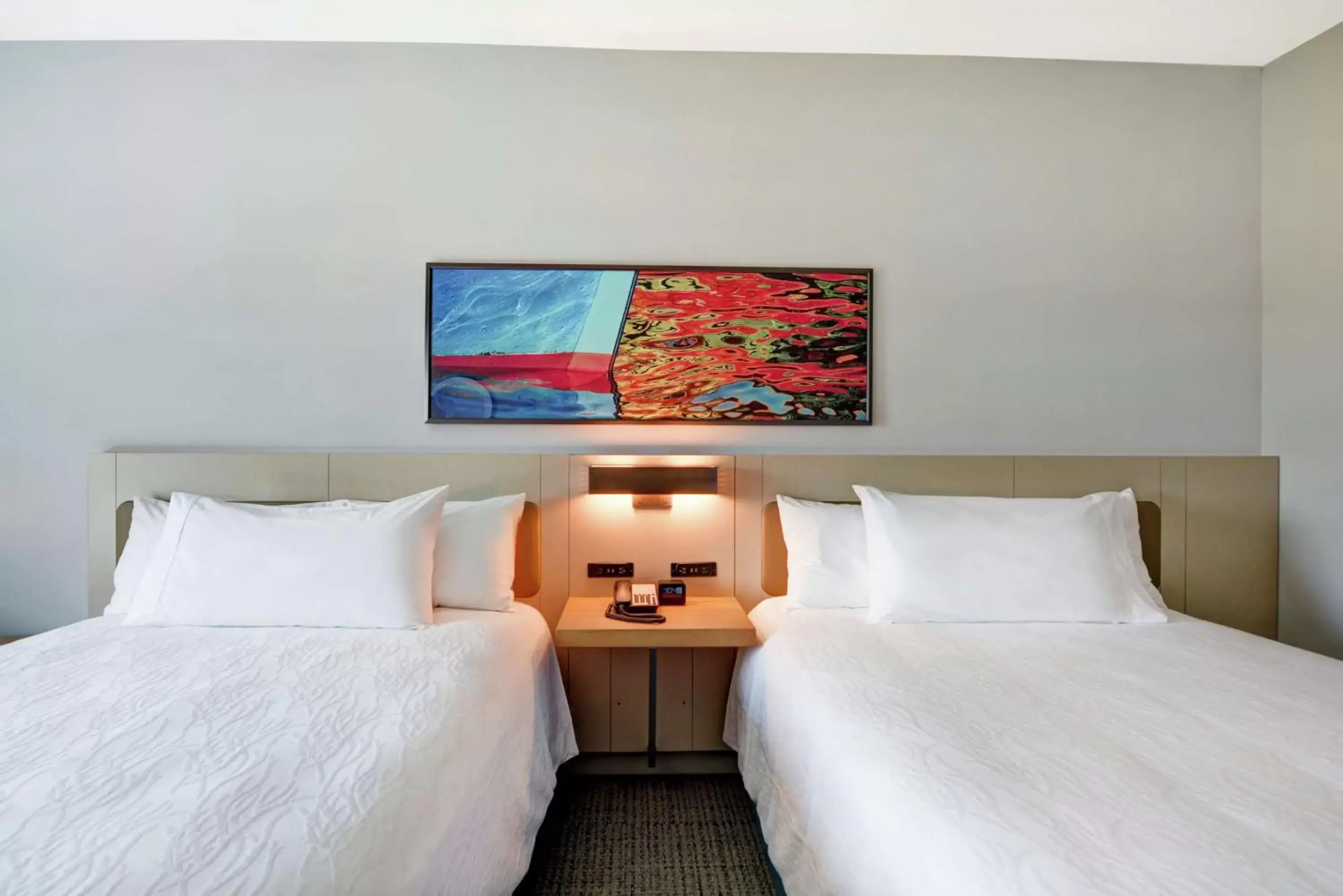 Bed in Hilton Garden Inn Biloxi