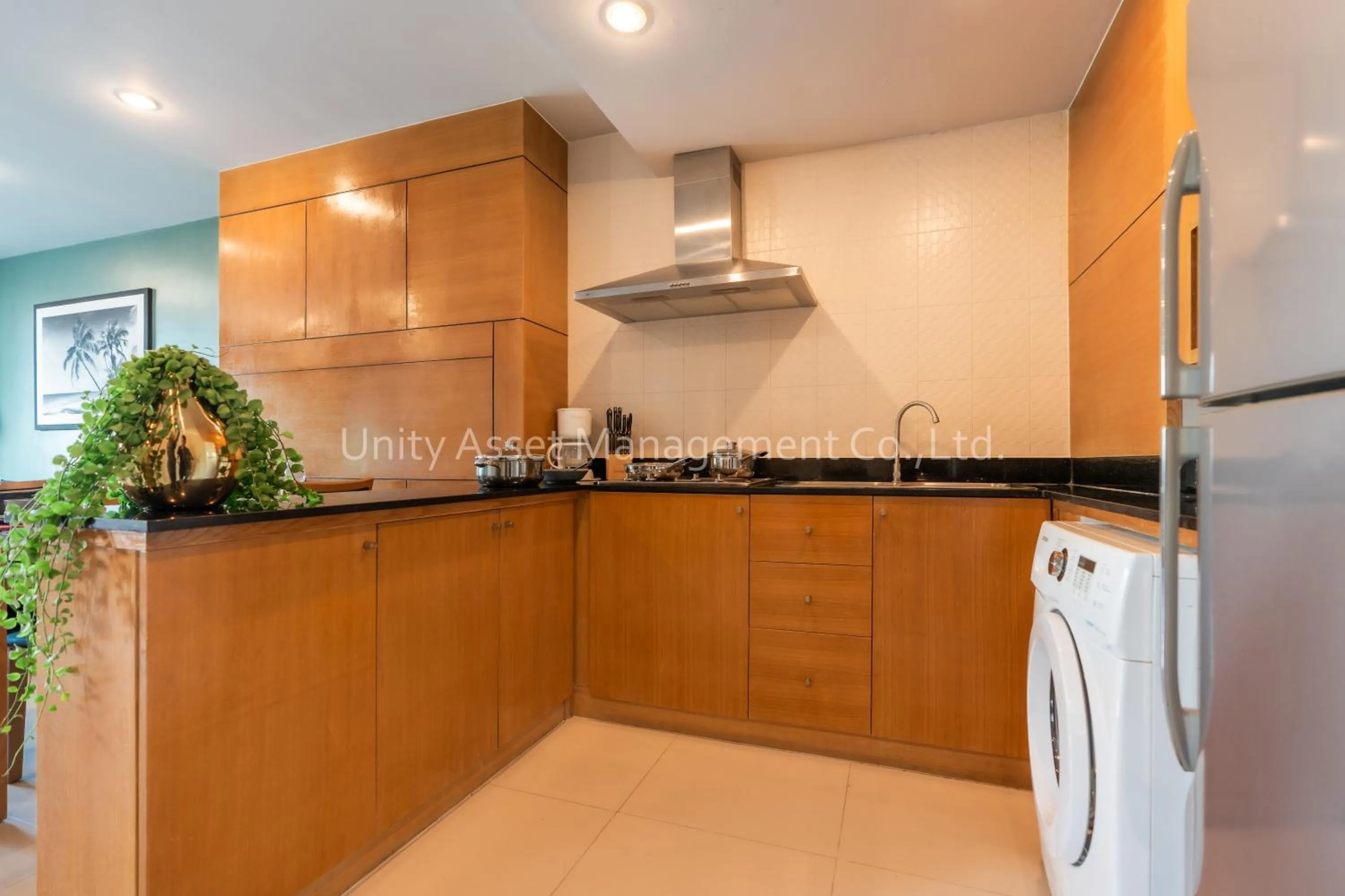 Kitchen or kitchenette in The Unity and The Bliss Patong Residence