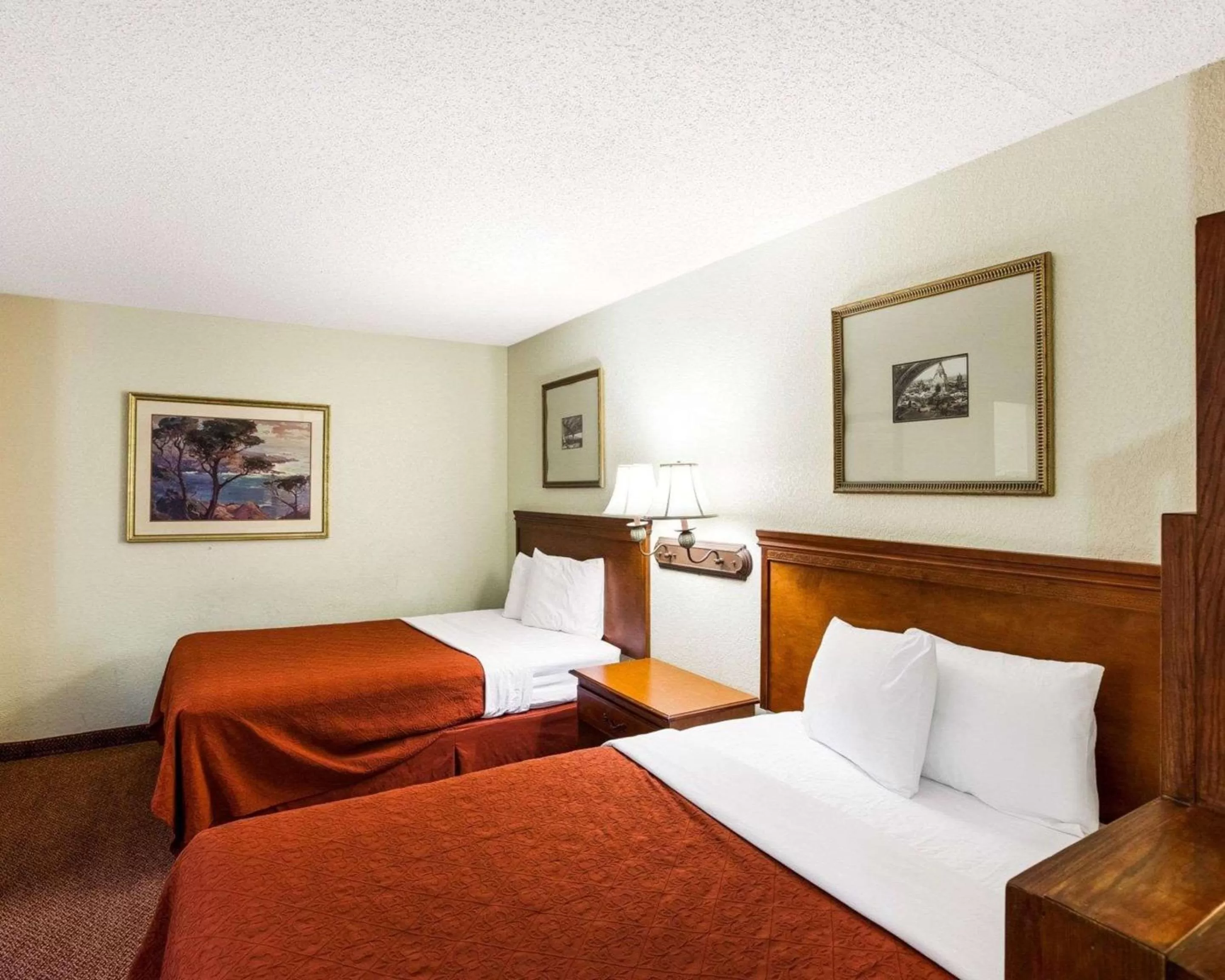 Photo of the whole room, Bed in Rodeway Inn & Suites South of Fiesta Park