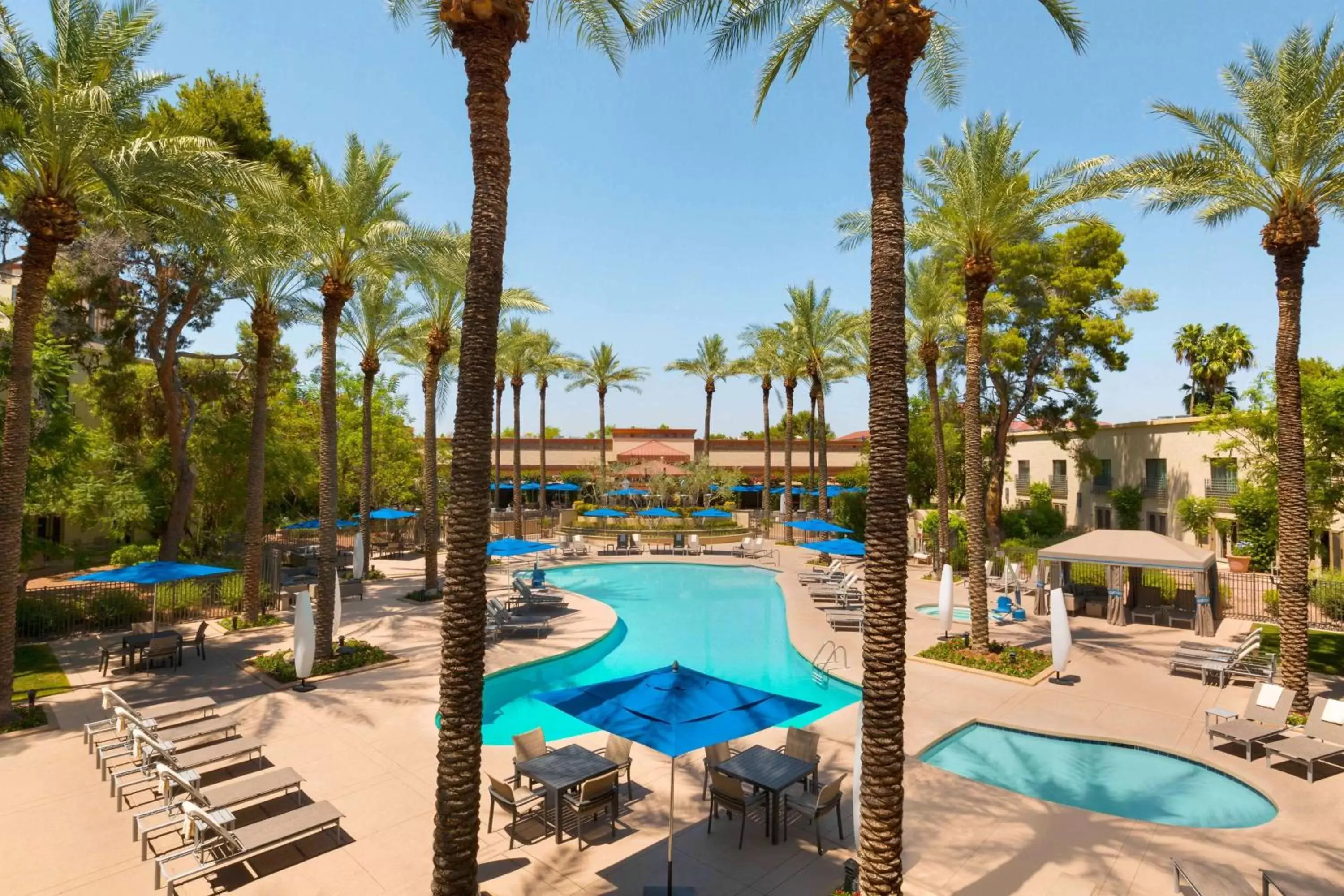 Property building, Pool View in Hilton Scottsdale Resort & Villas