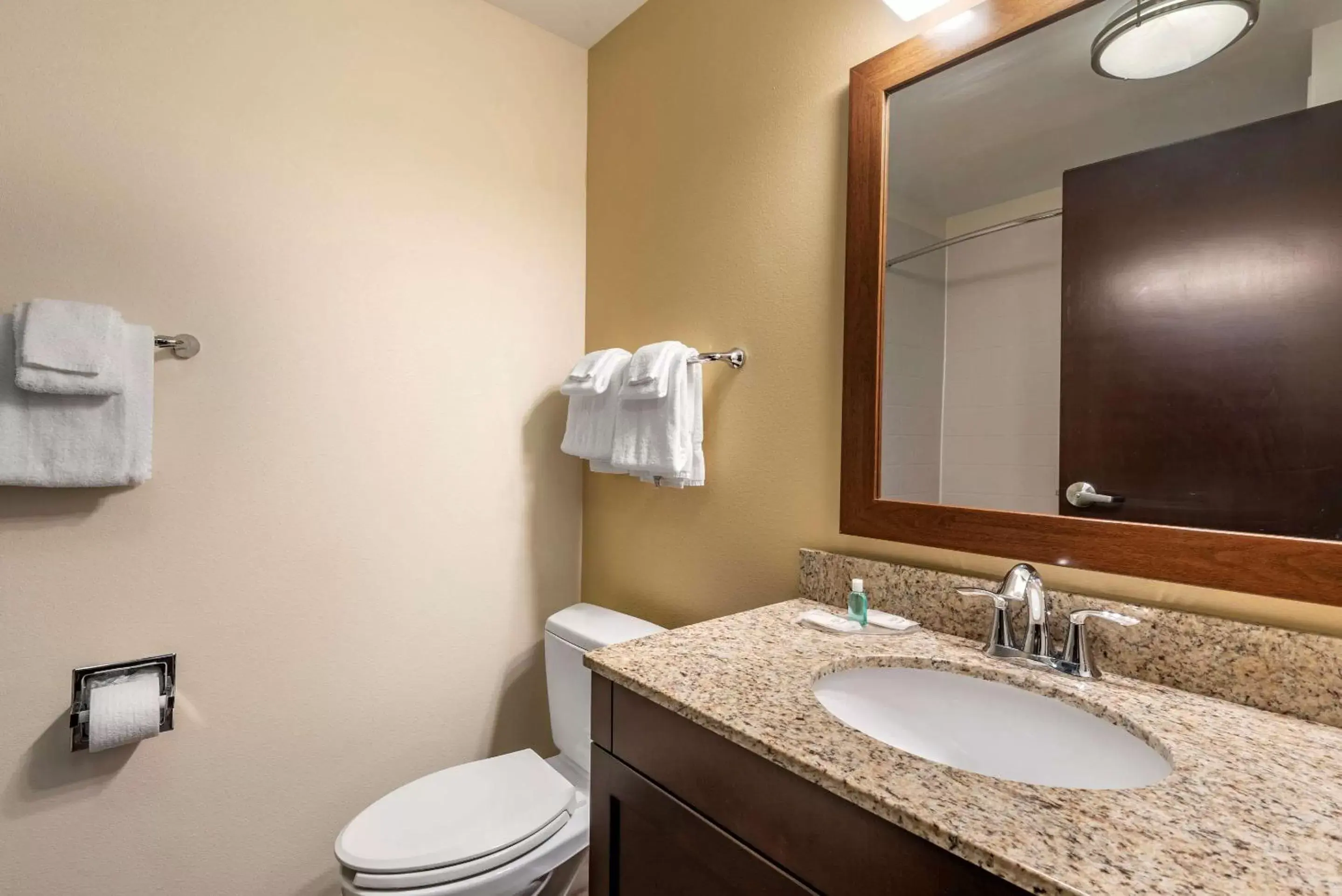 Photo of the whole room, Bathroom in MainStay Suites Moab near Arches National Park