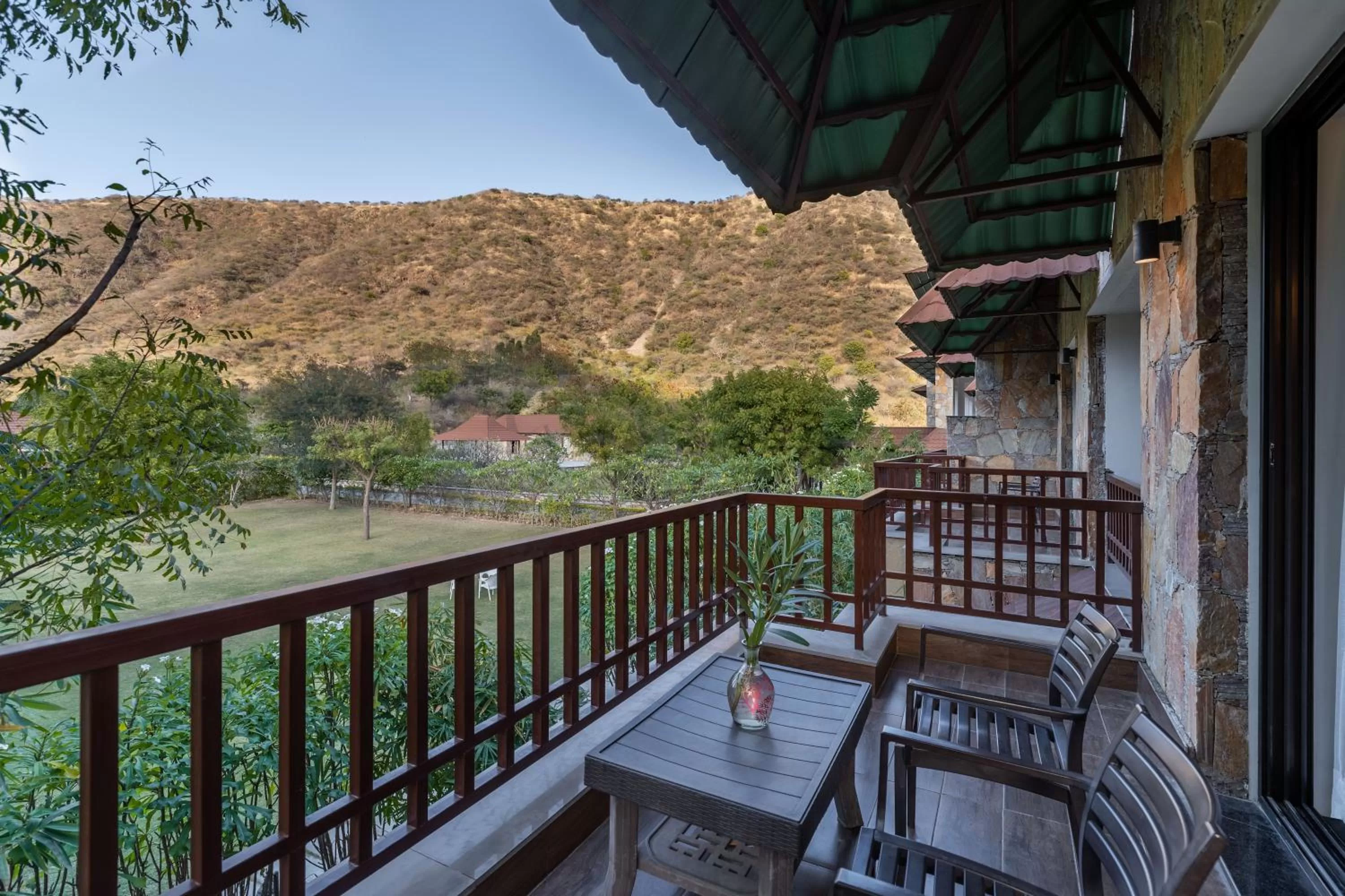 Property building, Balcony/Terrace in Anandam - A Luxury Resort in Udaipur