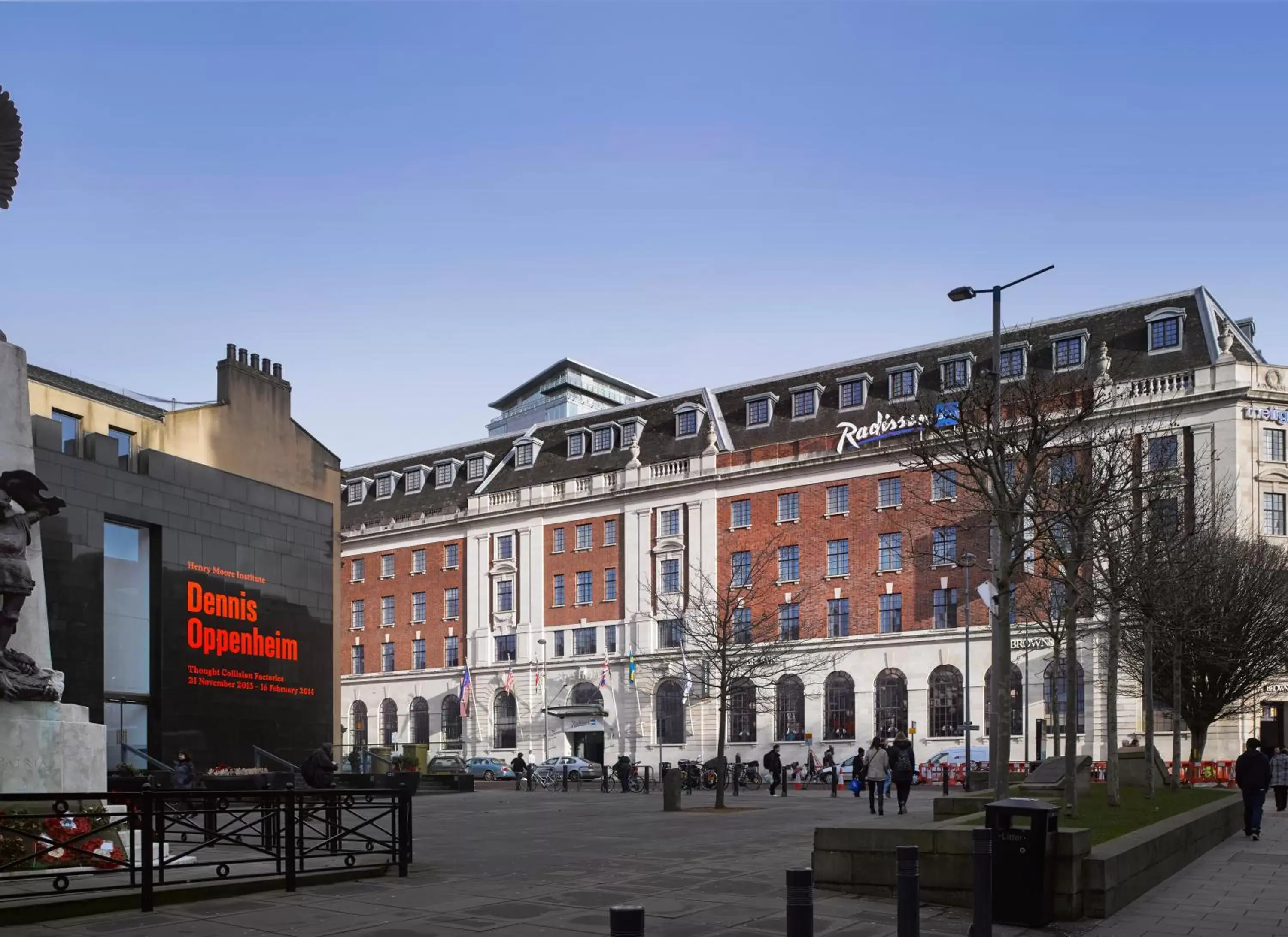 Facade/entrance, Property Building in Radisson Blu Hotel, Leeds City Centre