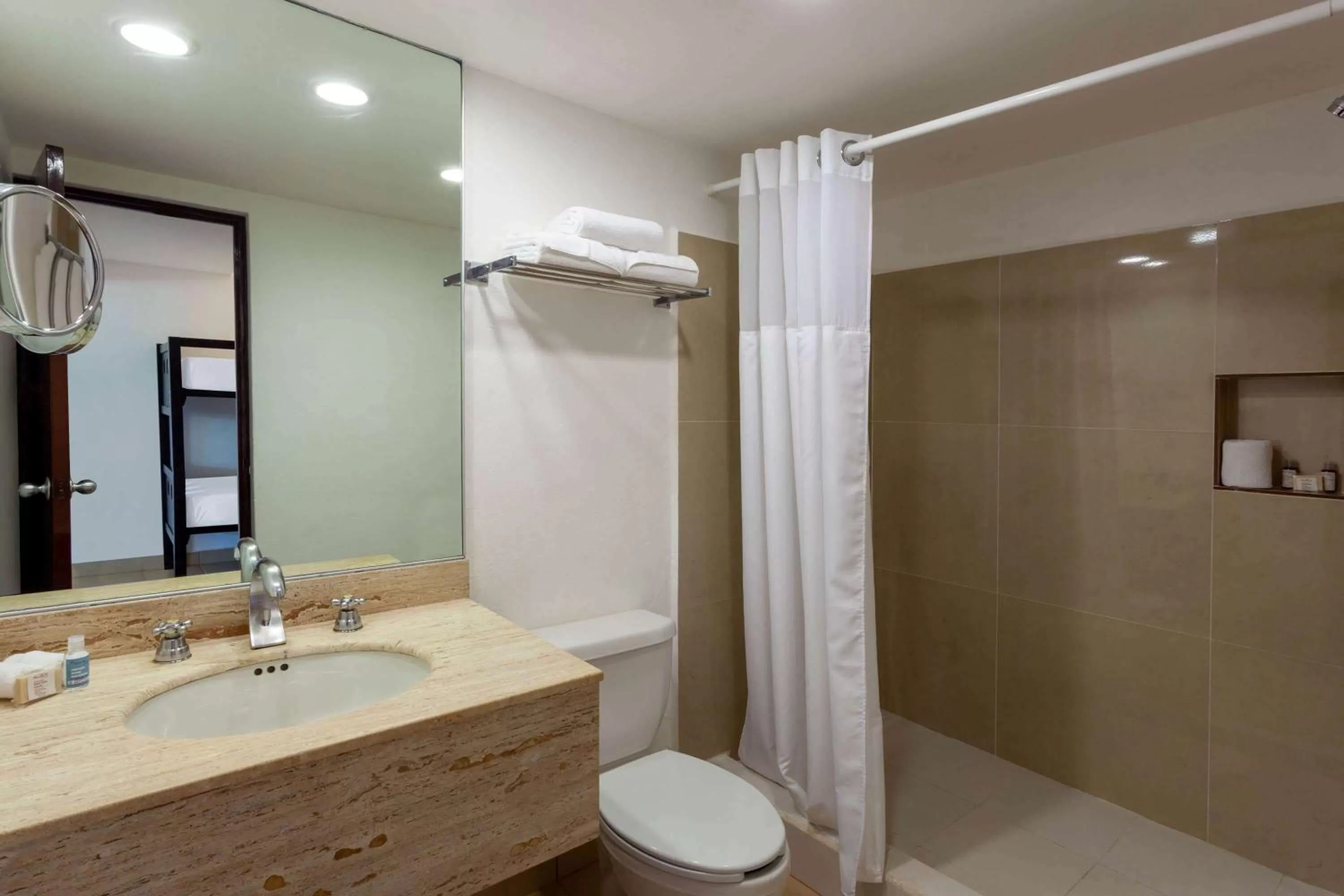 Bathroom in Cozumel Hotel & Resort Trademark Collection by Wyndham