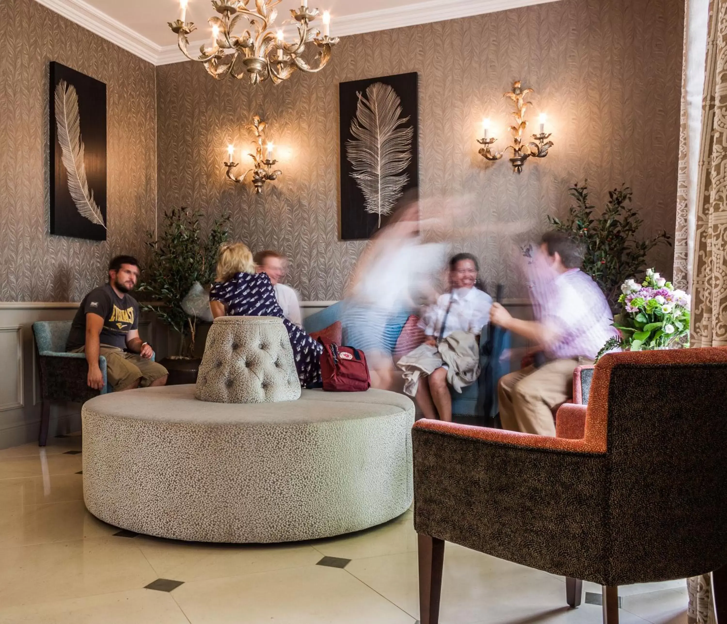 Lobby or reception in Gonville Hotel