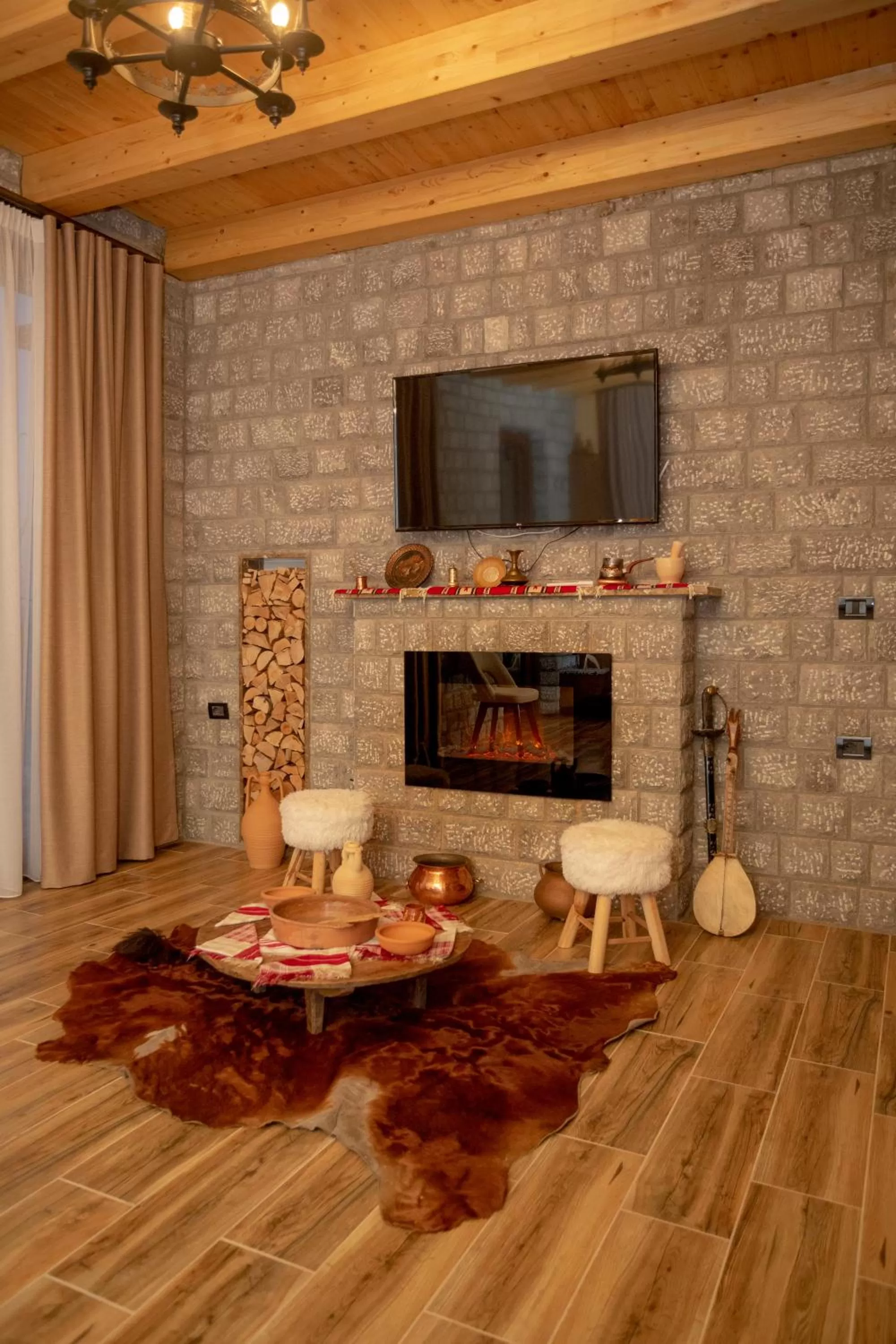 Seating area in OLD HOUSE