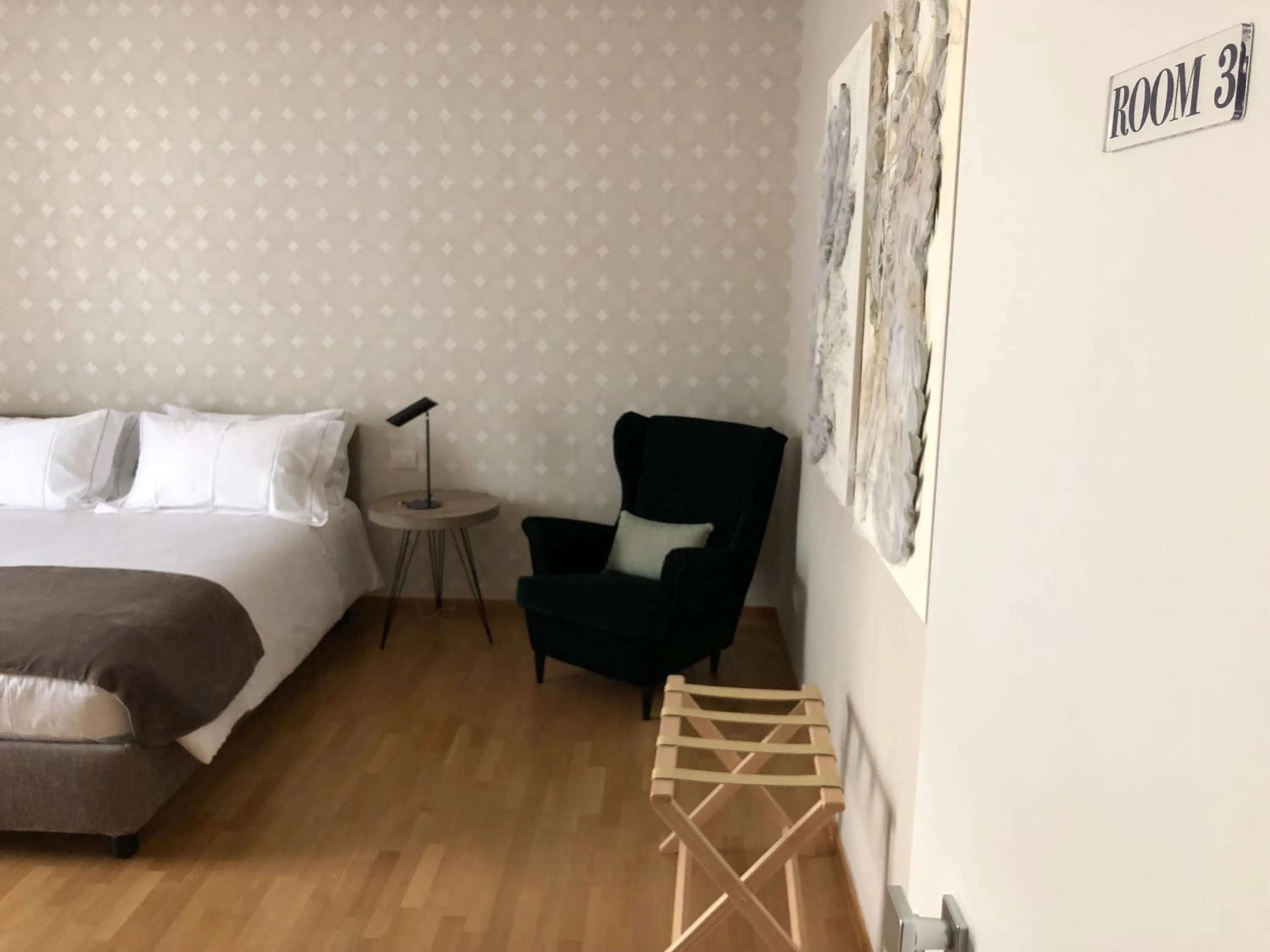 Bedroom, Bed in 200 ROOMS & TERRACE