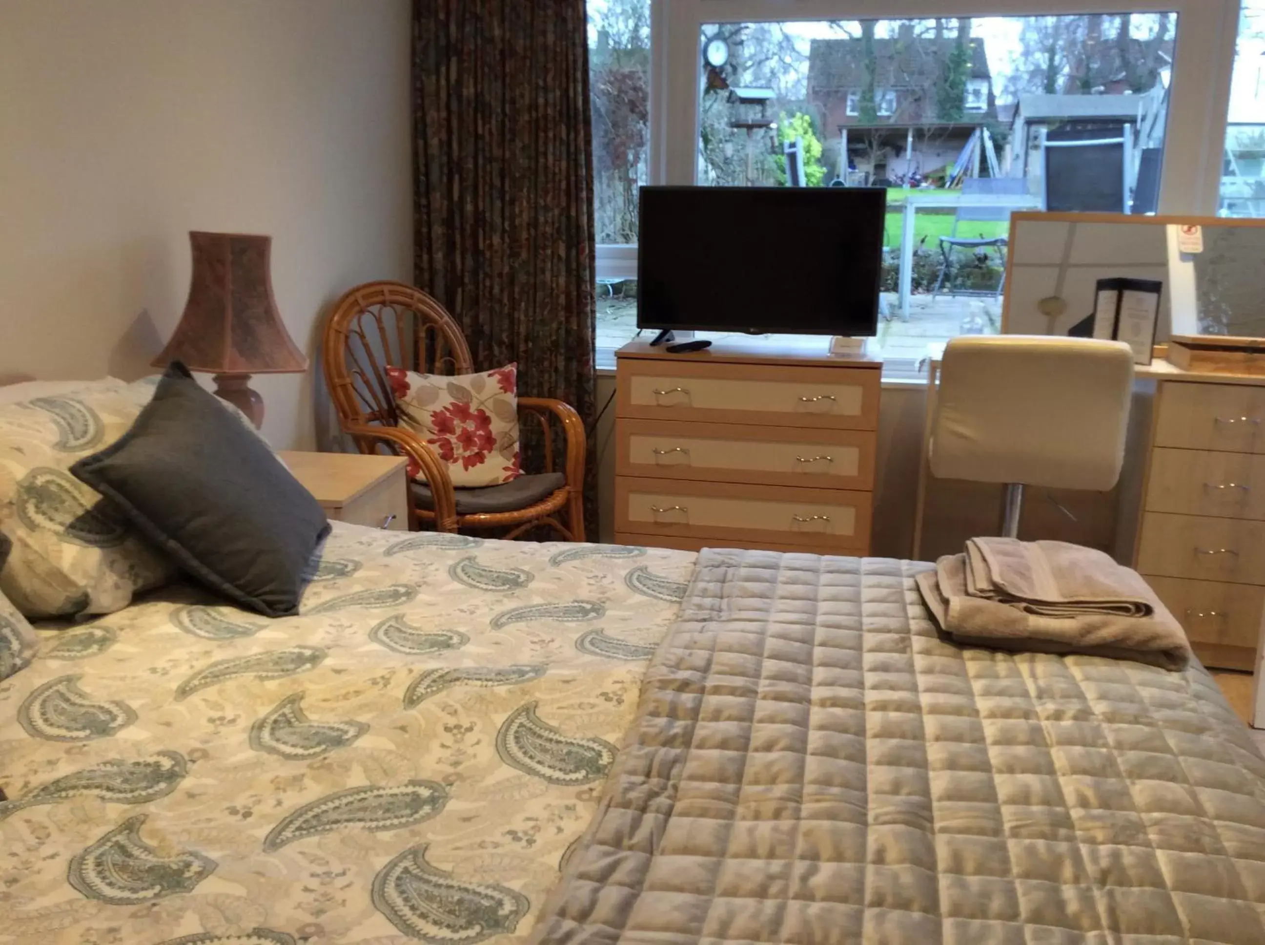 Bed in Melrose cottage