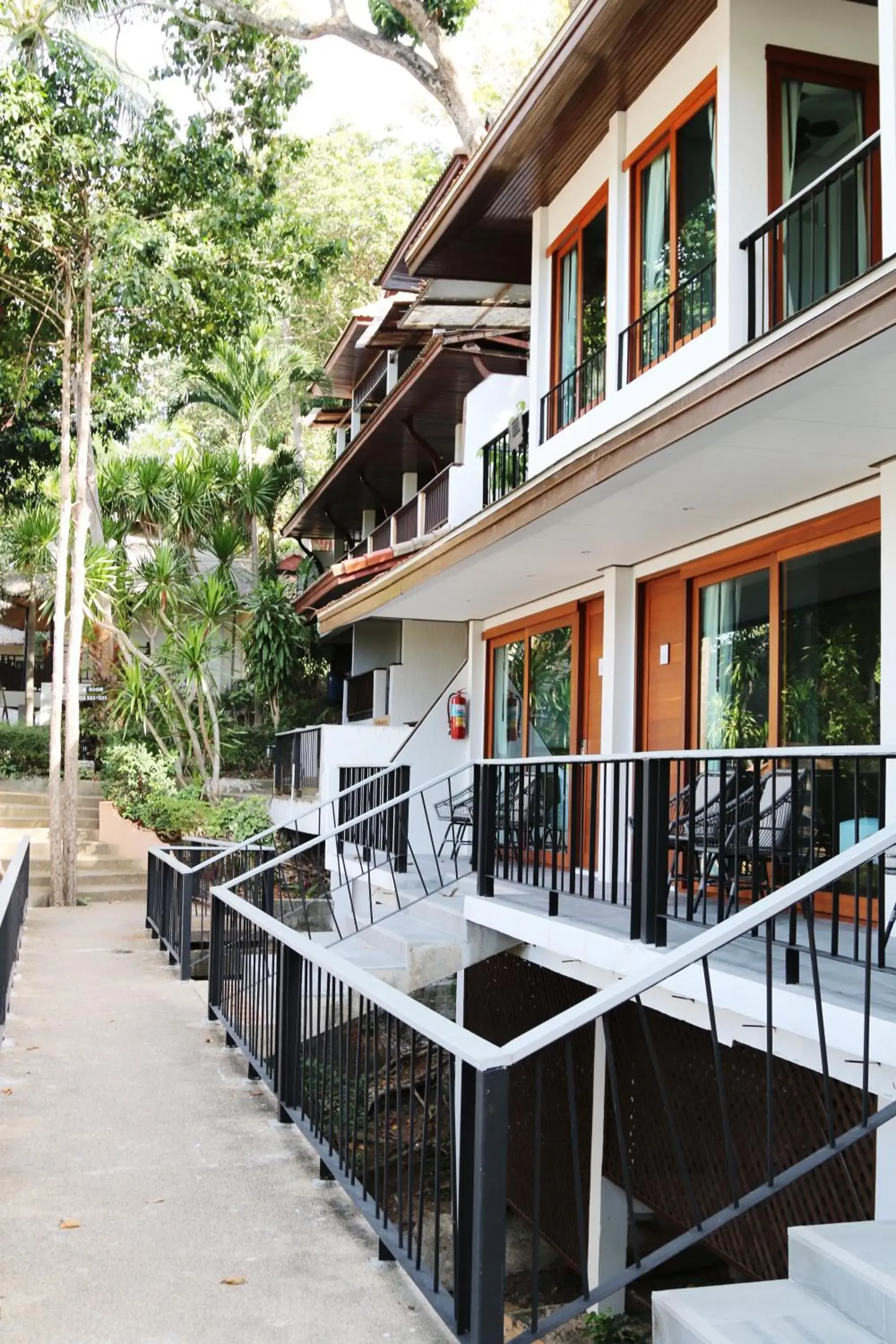Balcony/Terrace, Property Building in Coral Cliff Beach Resort Samui - SHA Plus