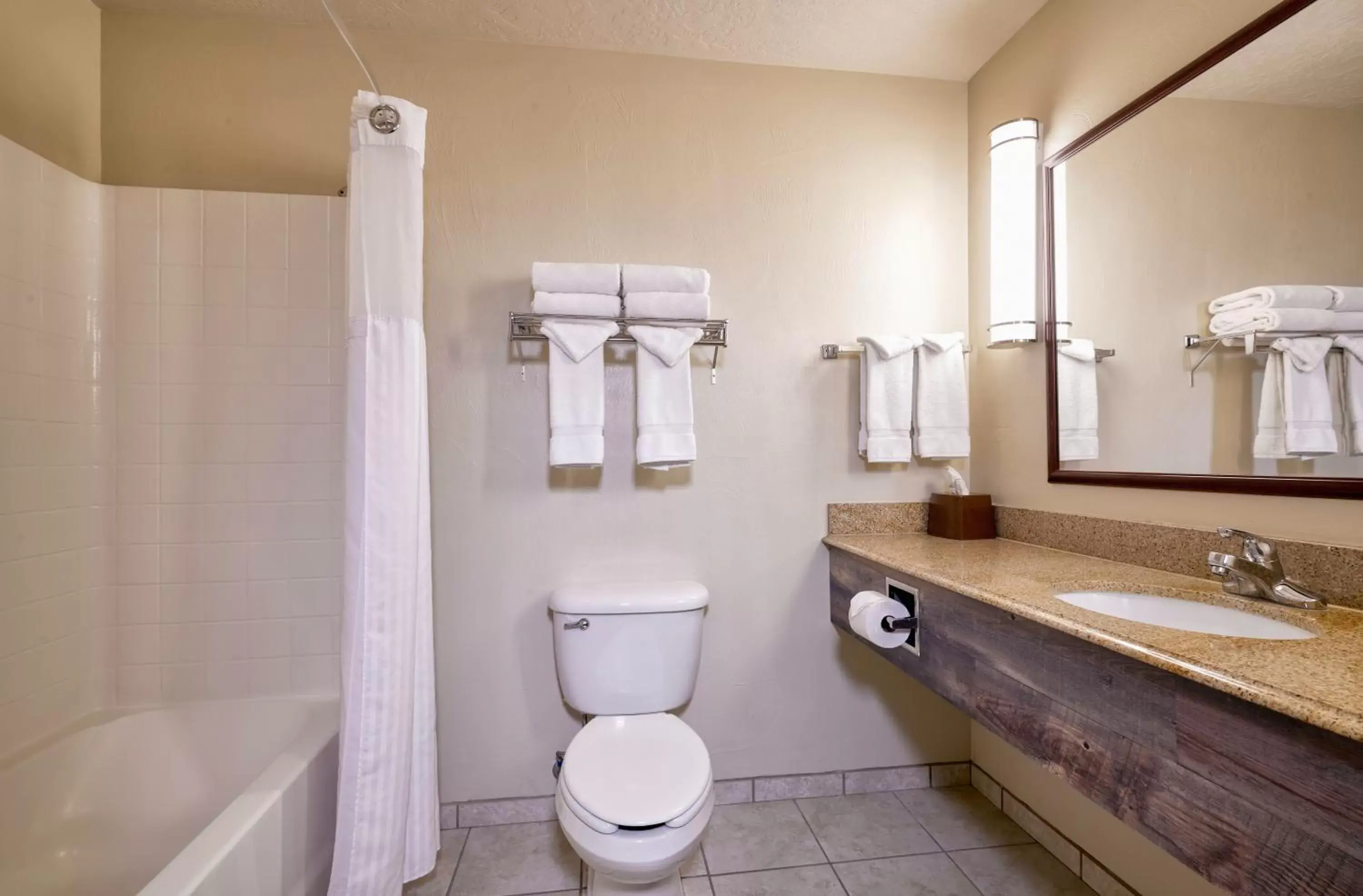 Bathroom in Yellowstone Park Hotel