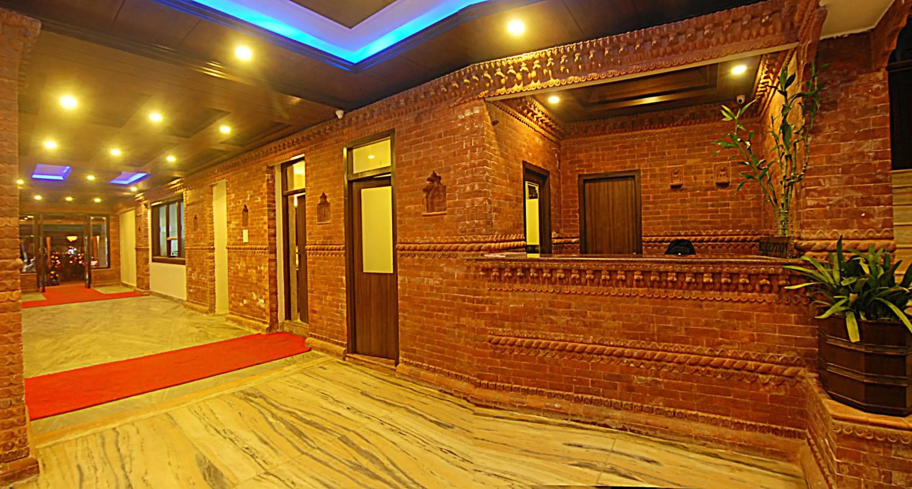 Lobby or reception in Hotel Buddha