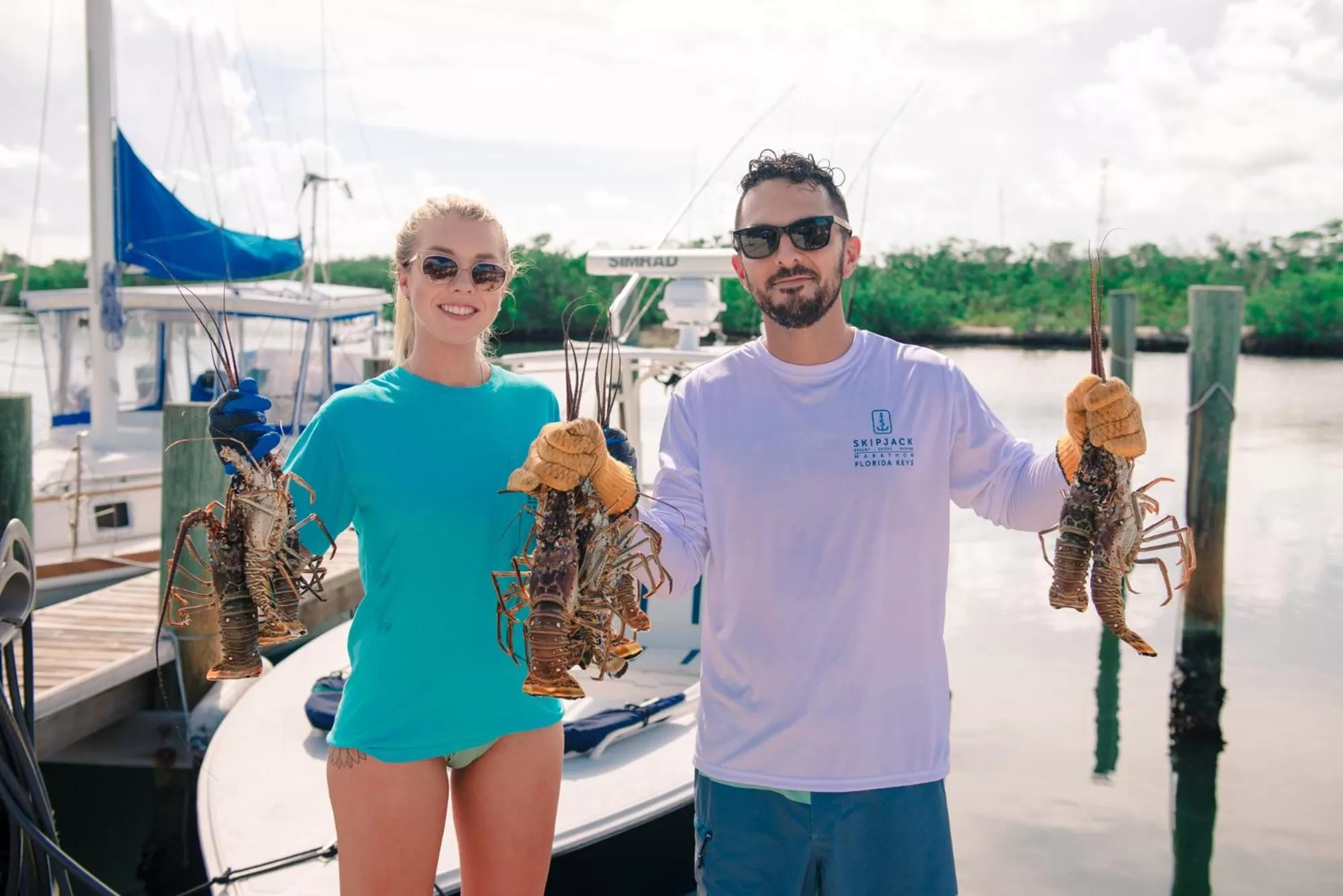People in Skipjack Resort & Marina