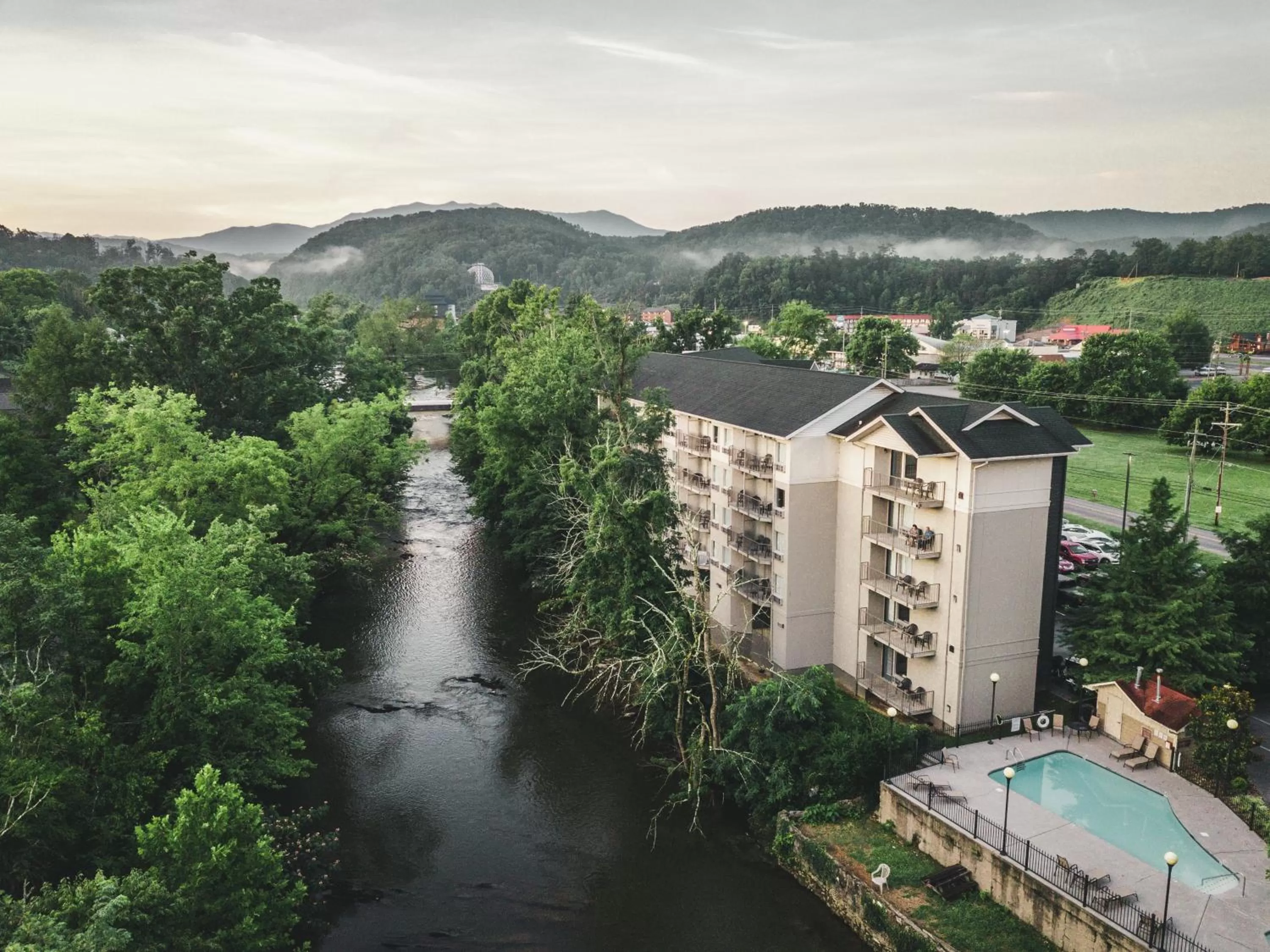 Bird's eye view in Twin Mountain Inn & Suites