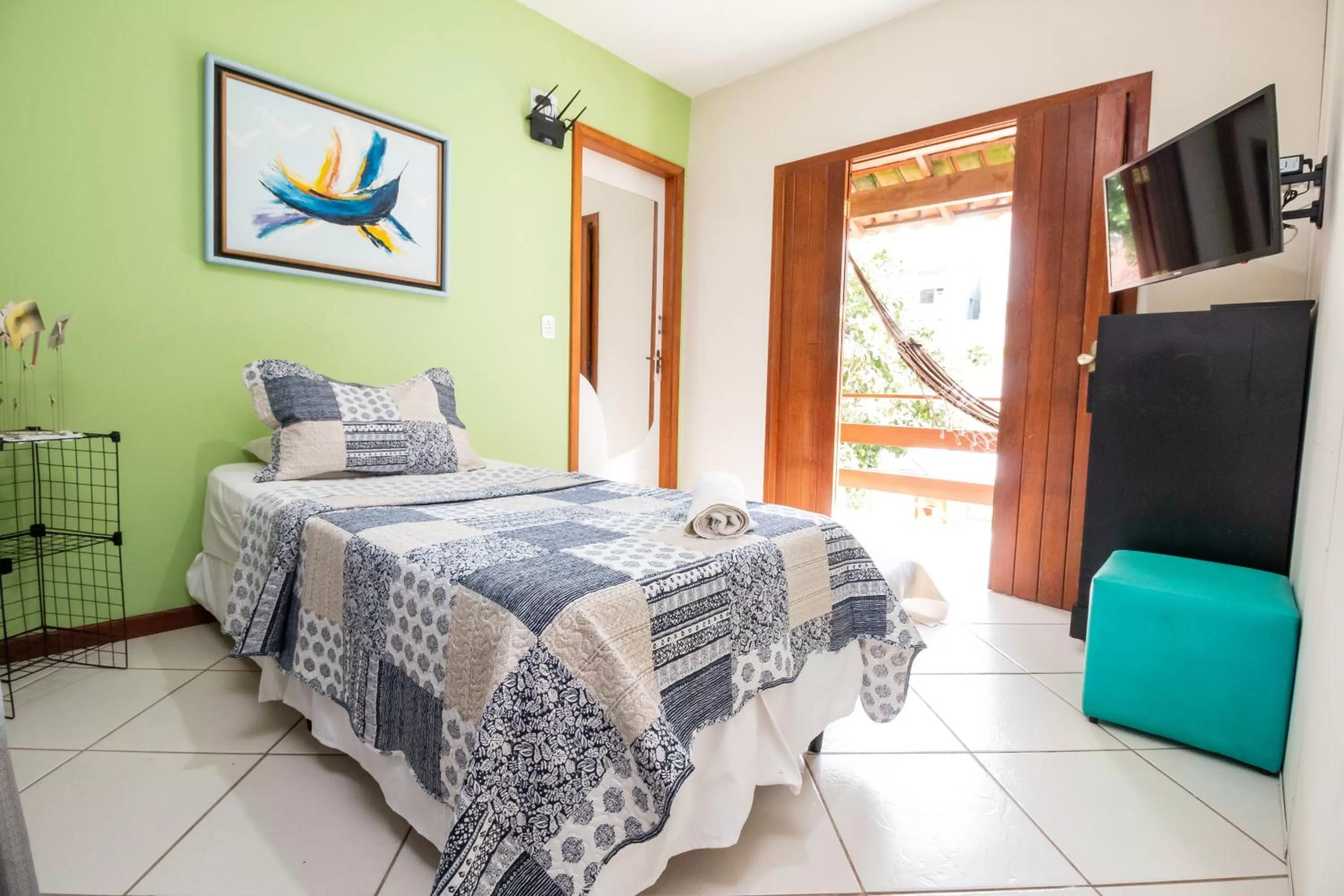 Bed in A Casa Morro do Moreno