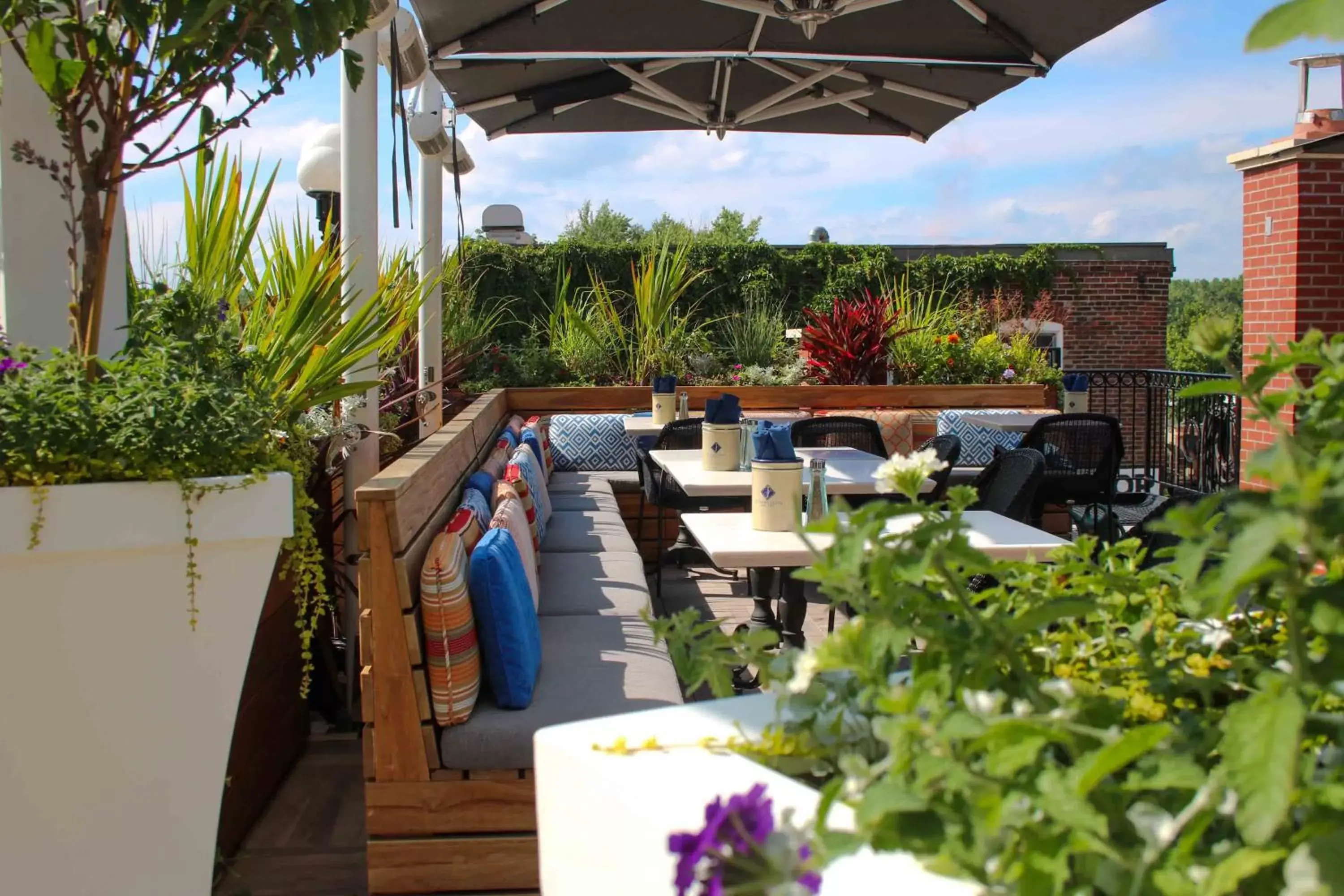 Patio, Balcony/Terrace in St James Hotel