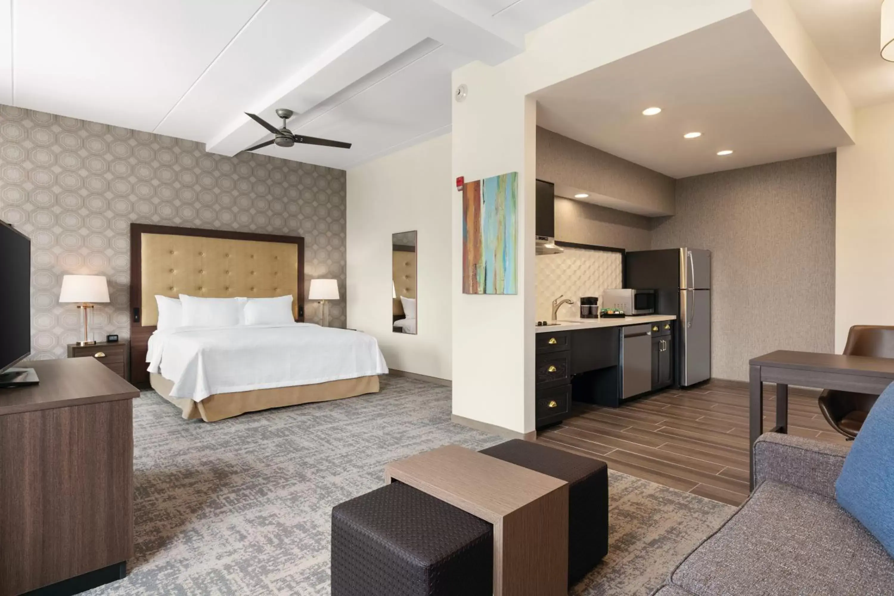 King Suite - Mobilty/Hearing Accessible in Homewood Suites By Hilton Horsham Willow Grove King Suite - Mobilty/Hearing Accessible in Homewood Suites By Hilton Horsham Willow Grove