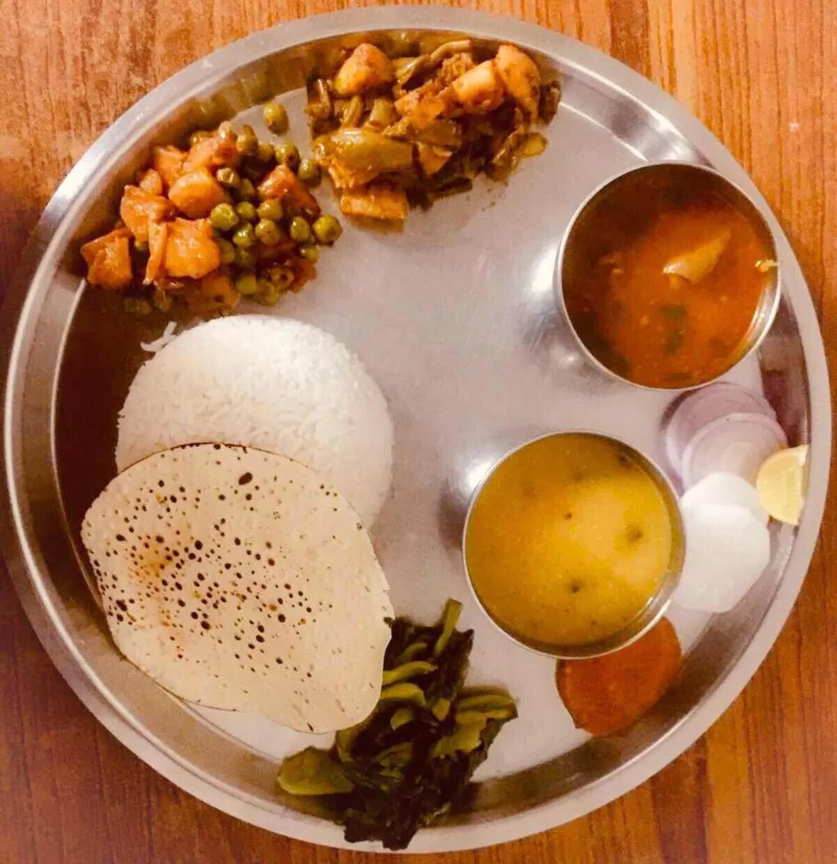 Lunch in Yeti Guest House