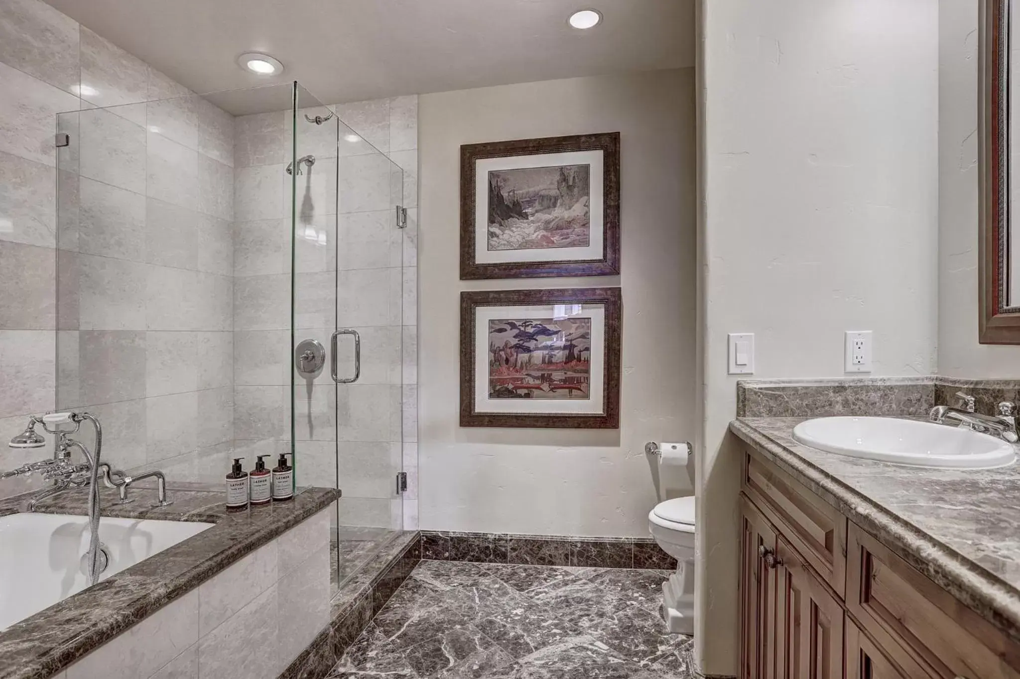 Bathroom in The Arrabelle at Vail Square, a RockResort