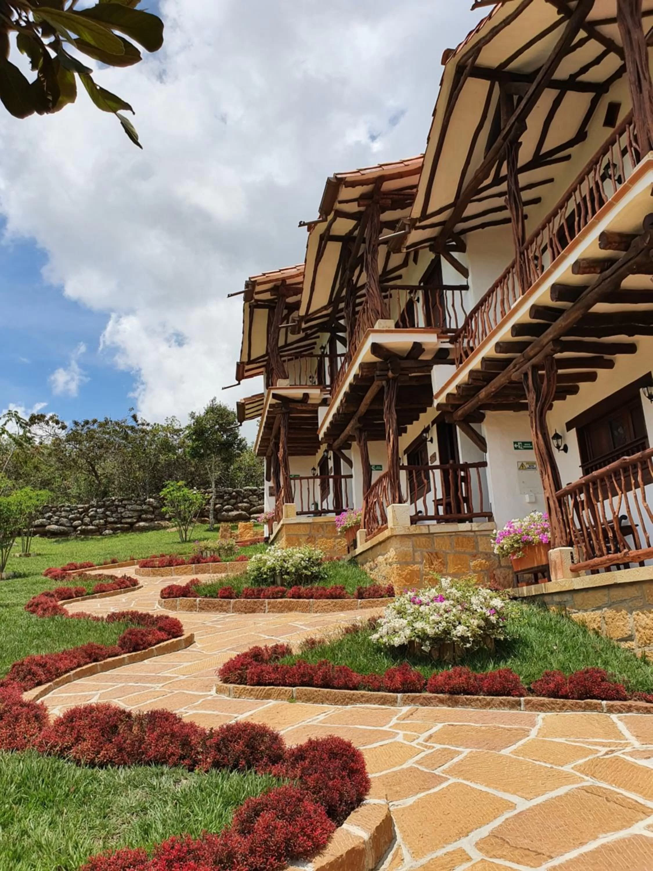 Property building in Hotel Campestre Ataraxia Barichara