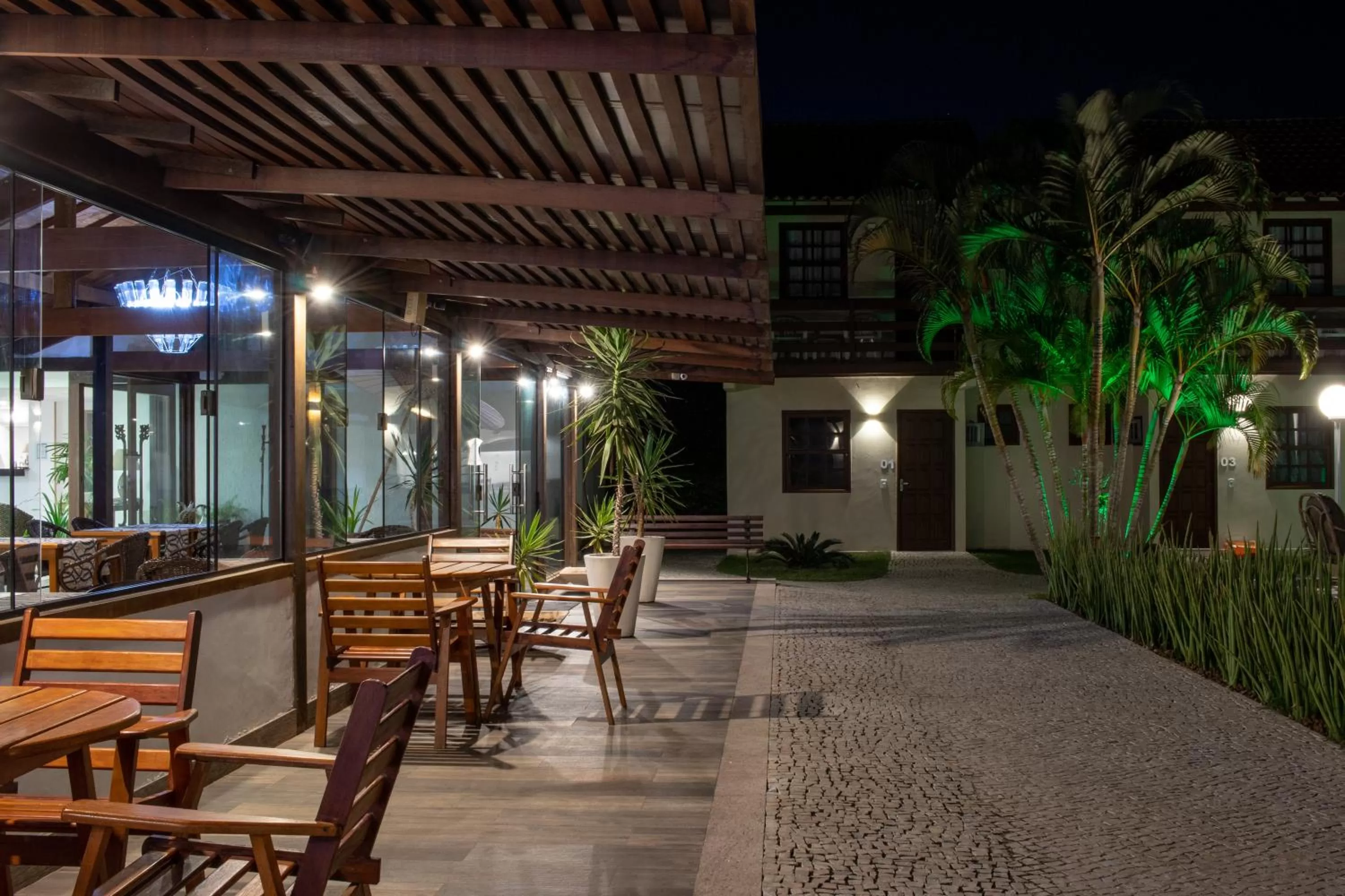 Restaurant/places to eat in Pousada do Timoneiro