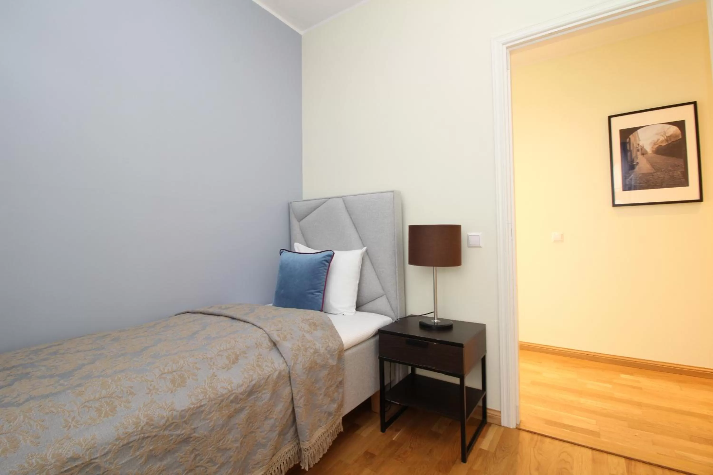 Bed in Tallinn City Apartments Freedom Square