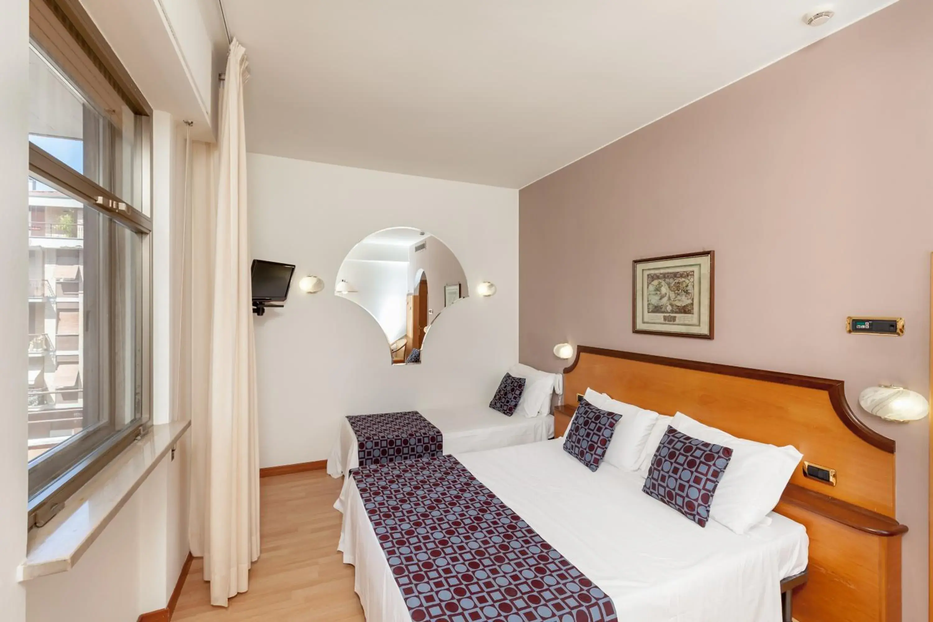 Bed in Hotel Tevere Perugia