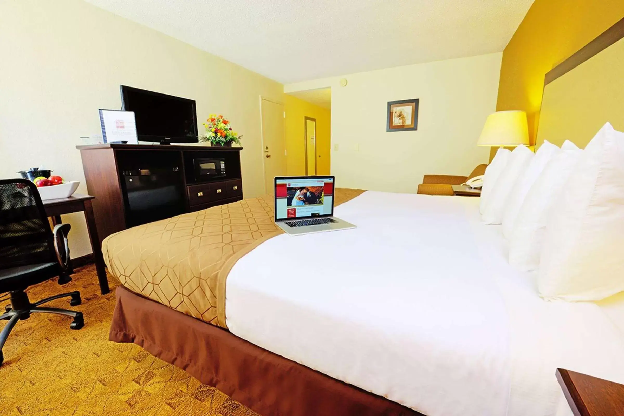 Photo of the whole room, Bed in Village Inn Clemmons-Winston Salem, Trademark by Wyndham