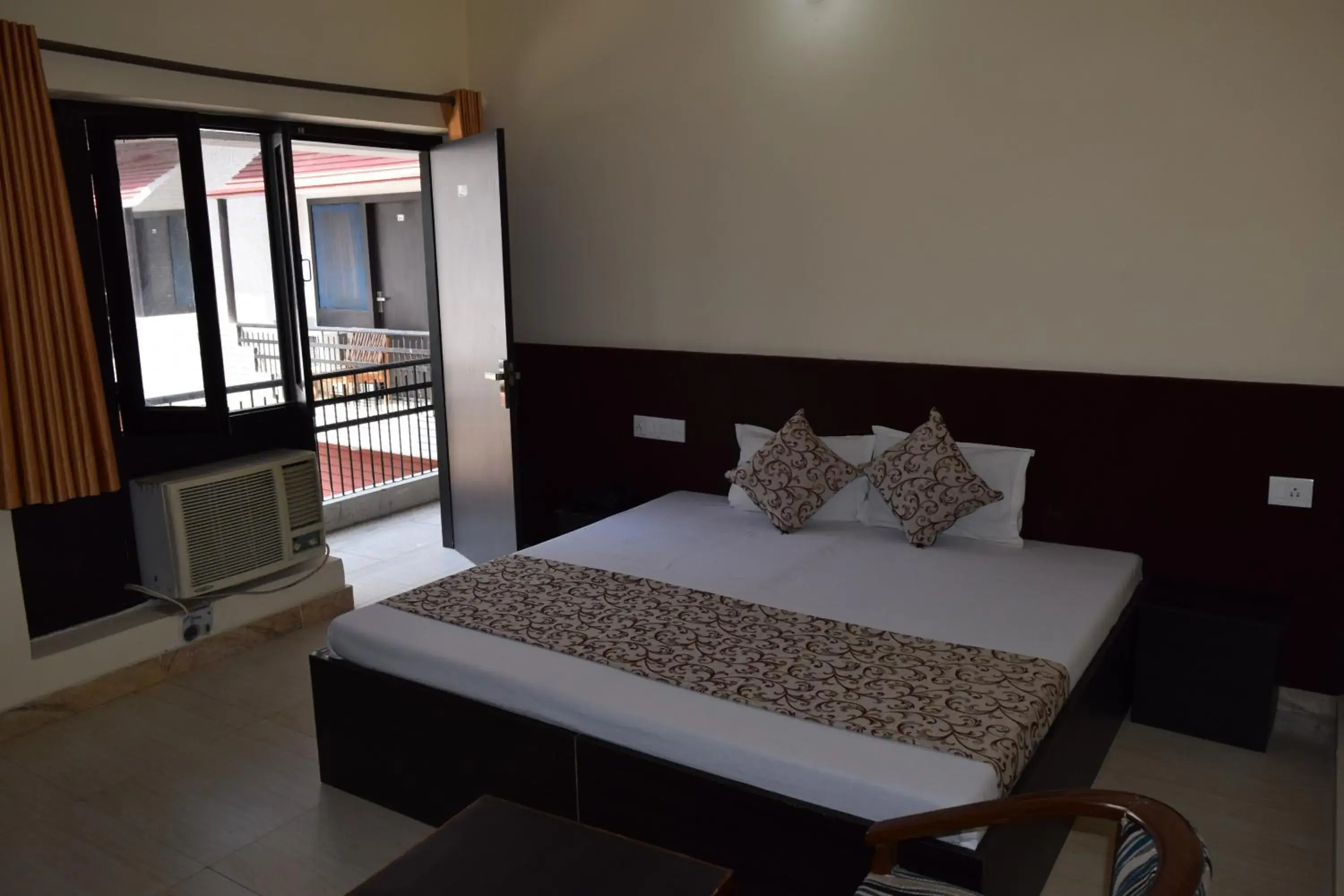 Balcony/Terrace, Bed in Hotel Moksha (Previously Raj Deep)