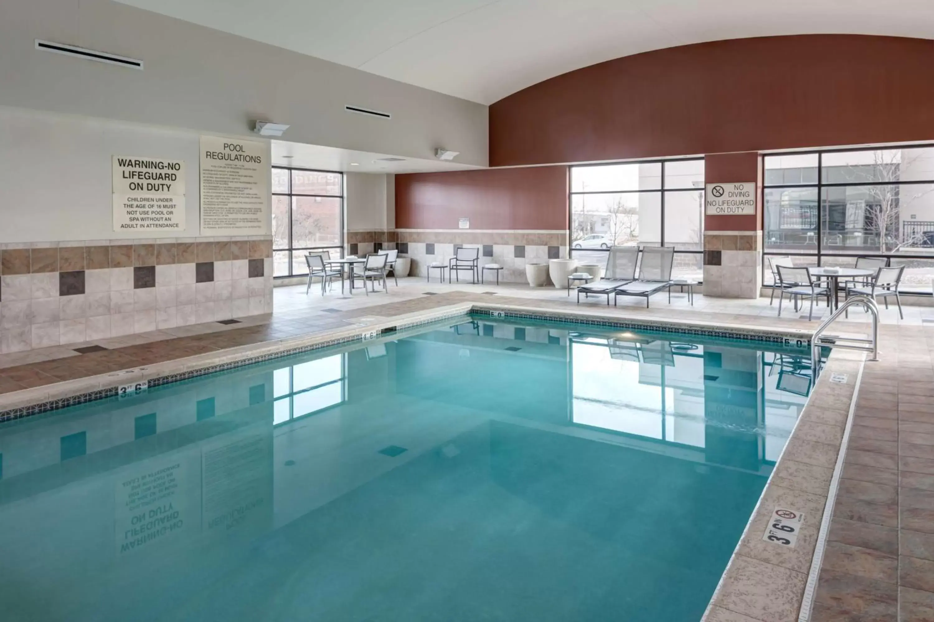 Pool view, Swimming Pool in Homewood Suites by Hilton Omaha - Downtown