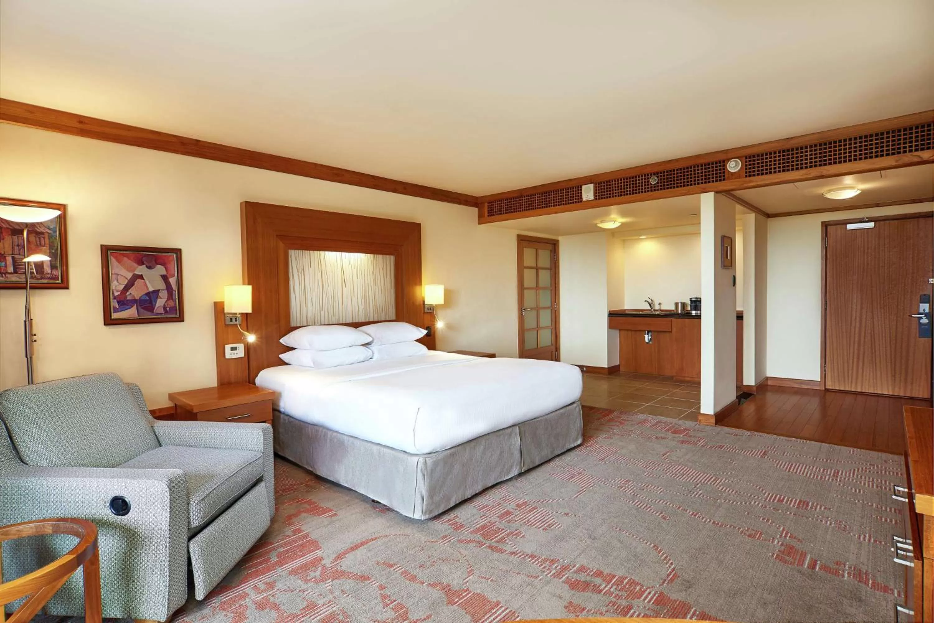 Bed in Hilton Trinidad & Conference Centre