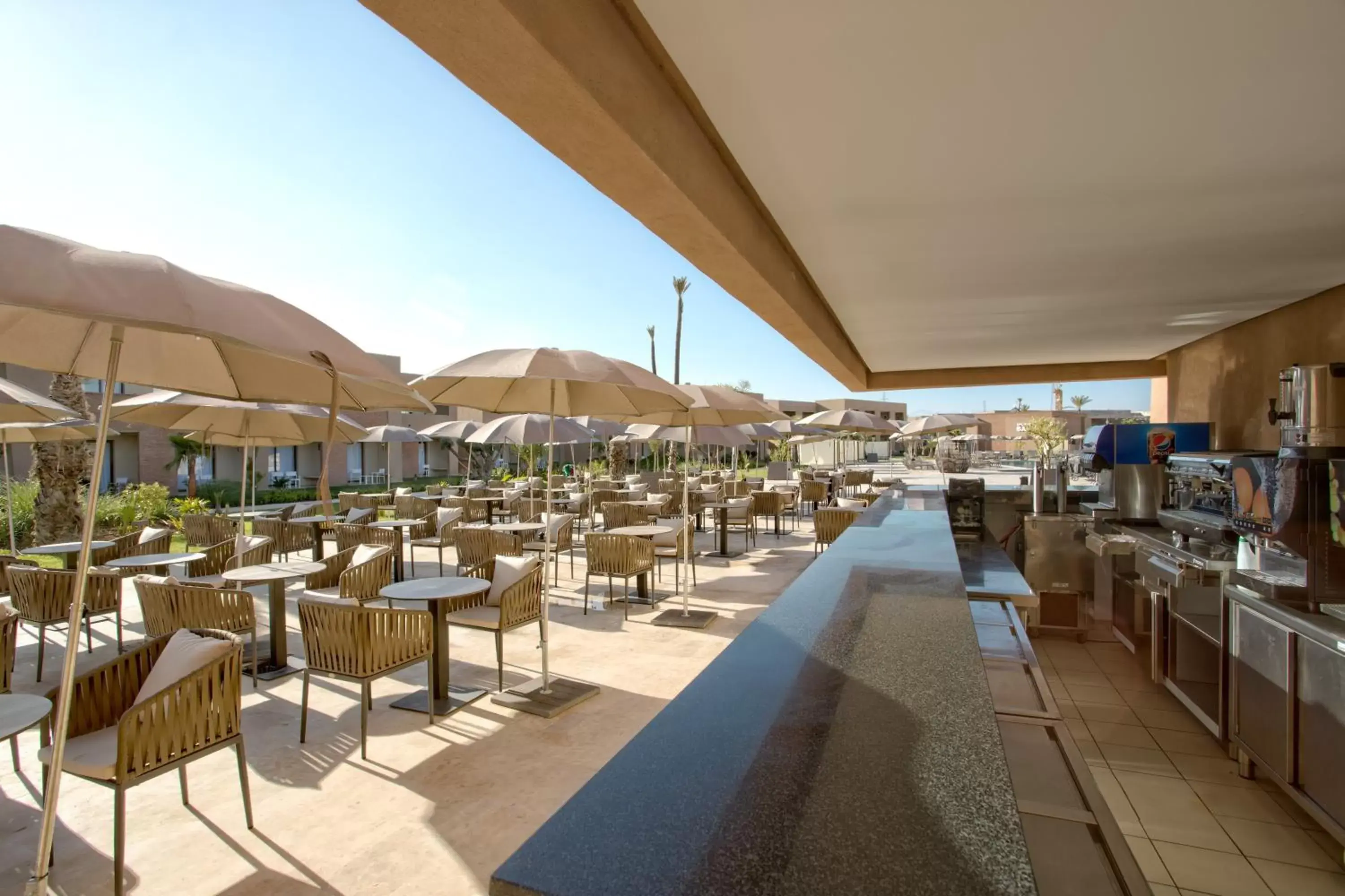 Lounge or bar, Restaurant/Places to Eat in Be Live Collection Marrakech Adults Only All inclusive