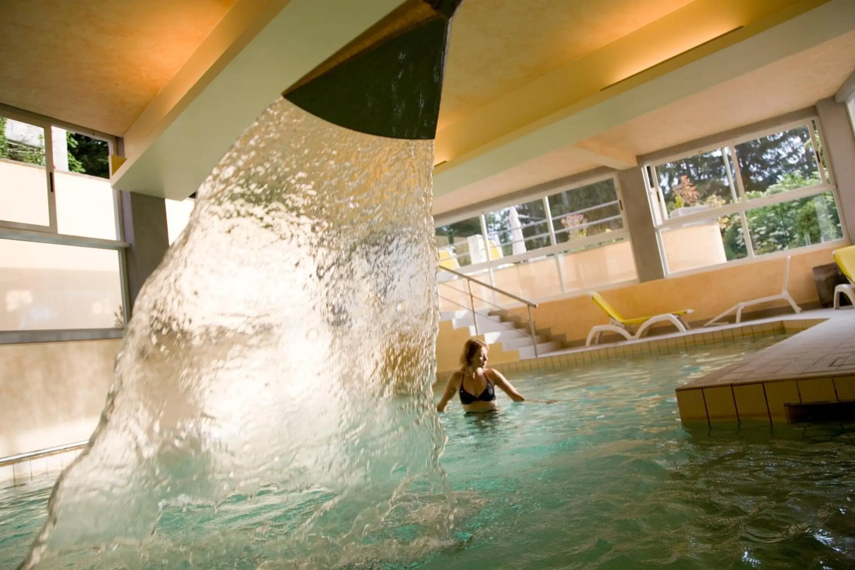 Swimming Pool in Hotel & Terme Bagni di Lucca