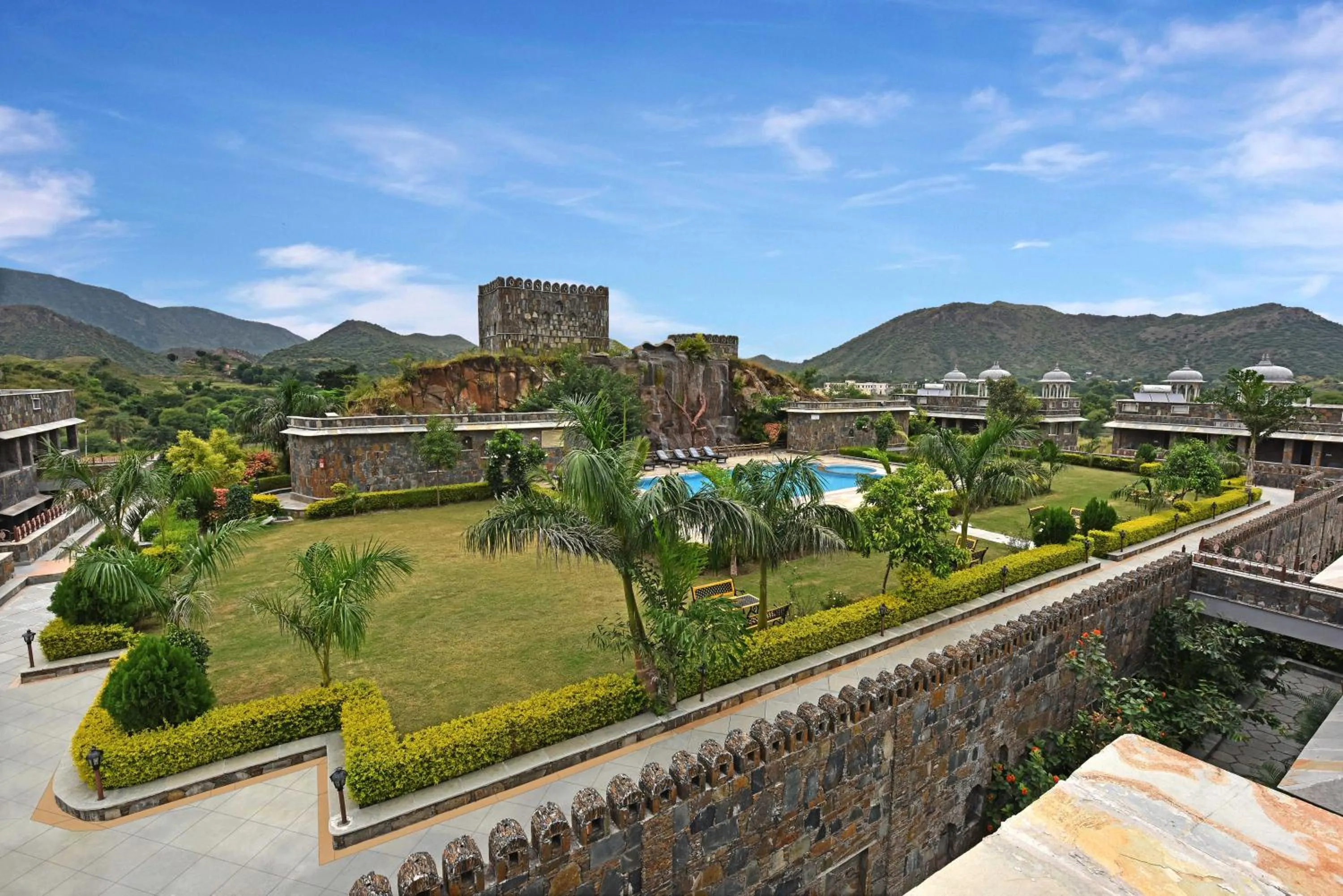 Bird's eye view in The Amargarh