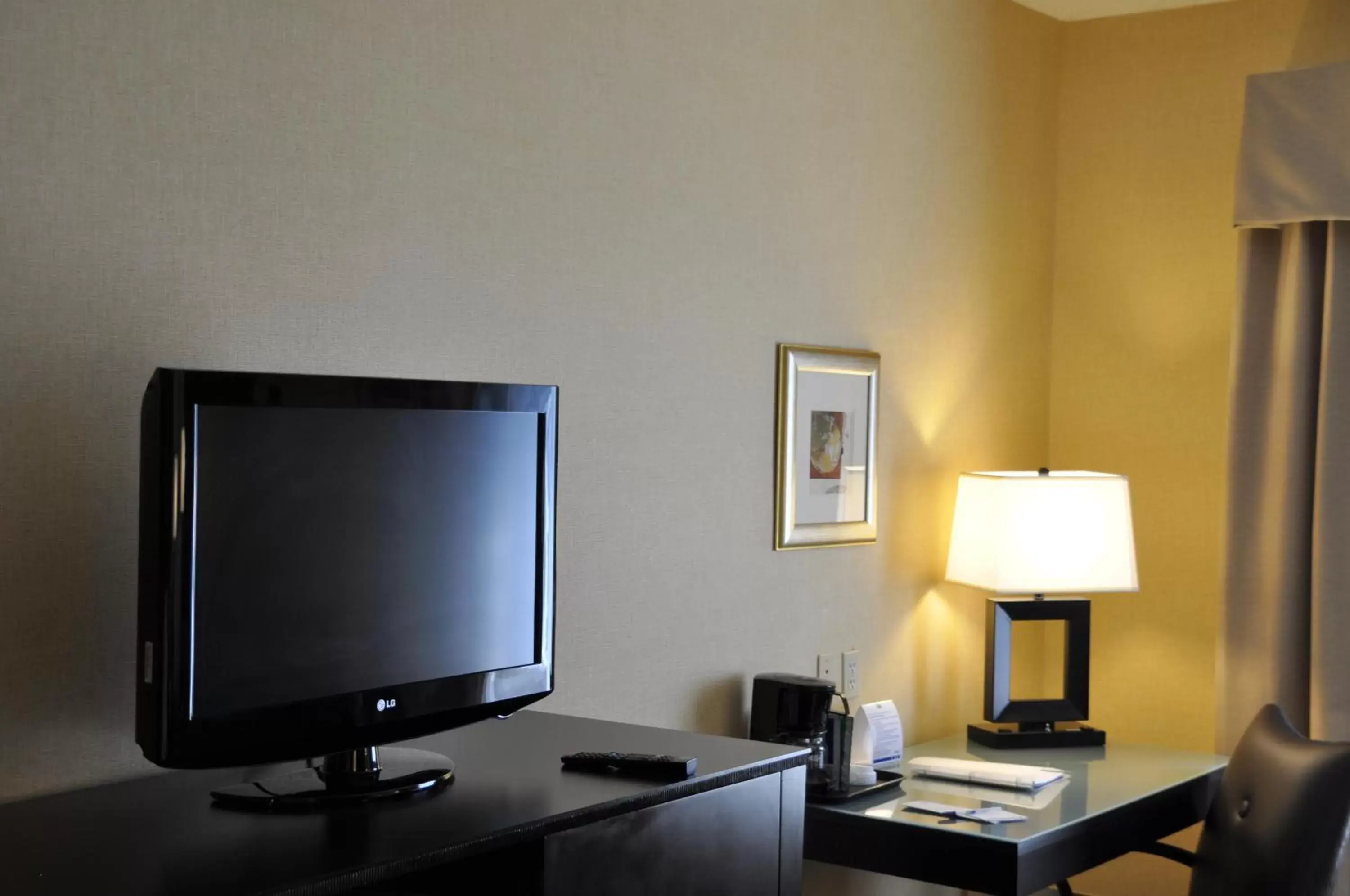 TV and multimedia, TV/Entertainment Center in Holiday Inn Express Hotel & Suites Christiansburg, an IHG Hotel