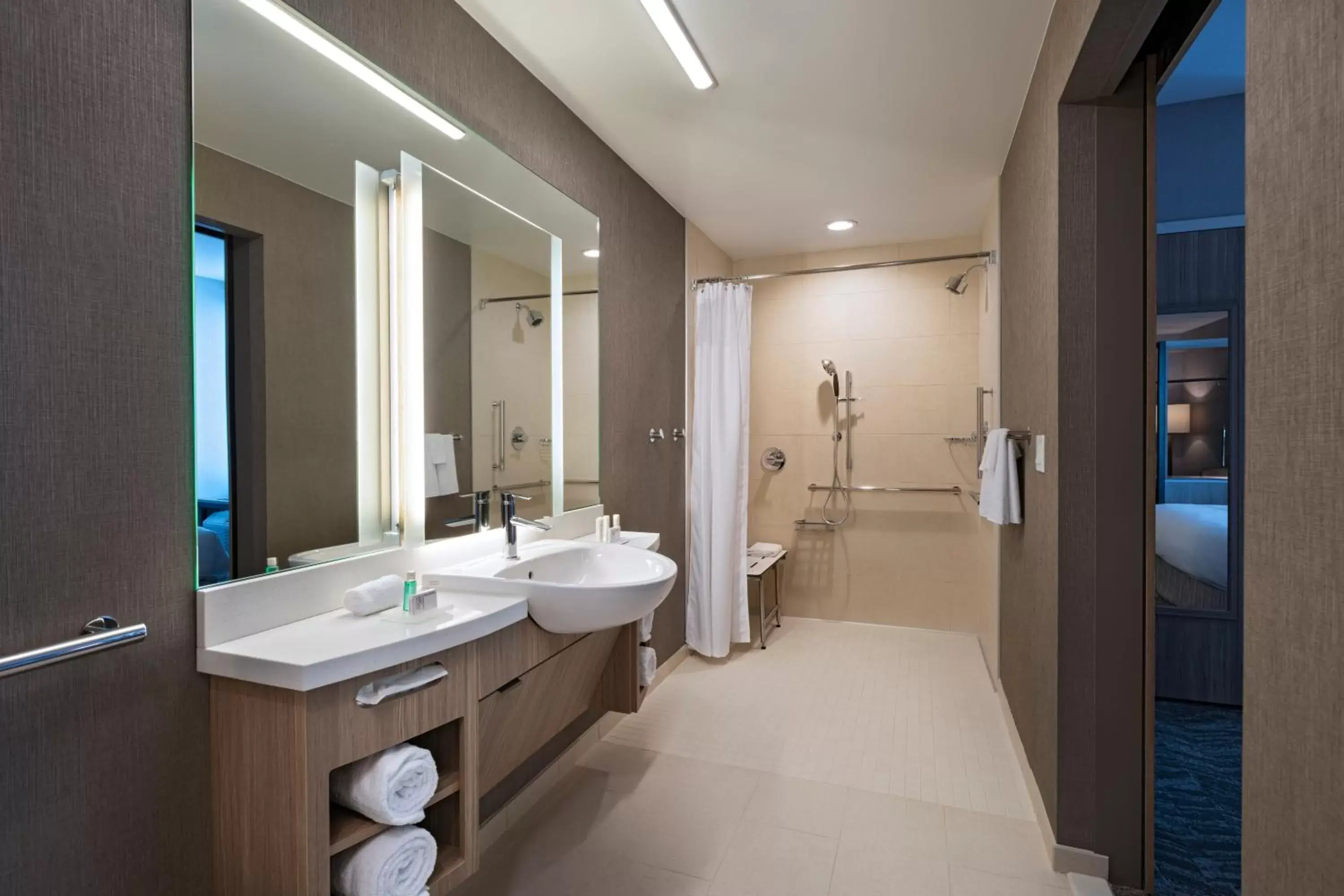 Bathroom in SpringHill Suites by Marriott Dallas Richardson/University Area