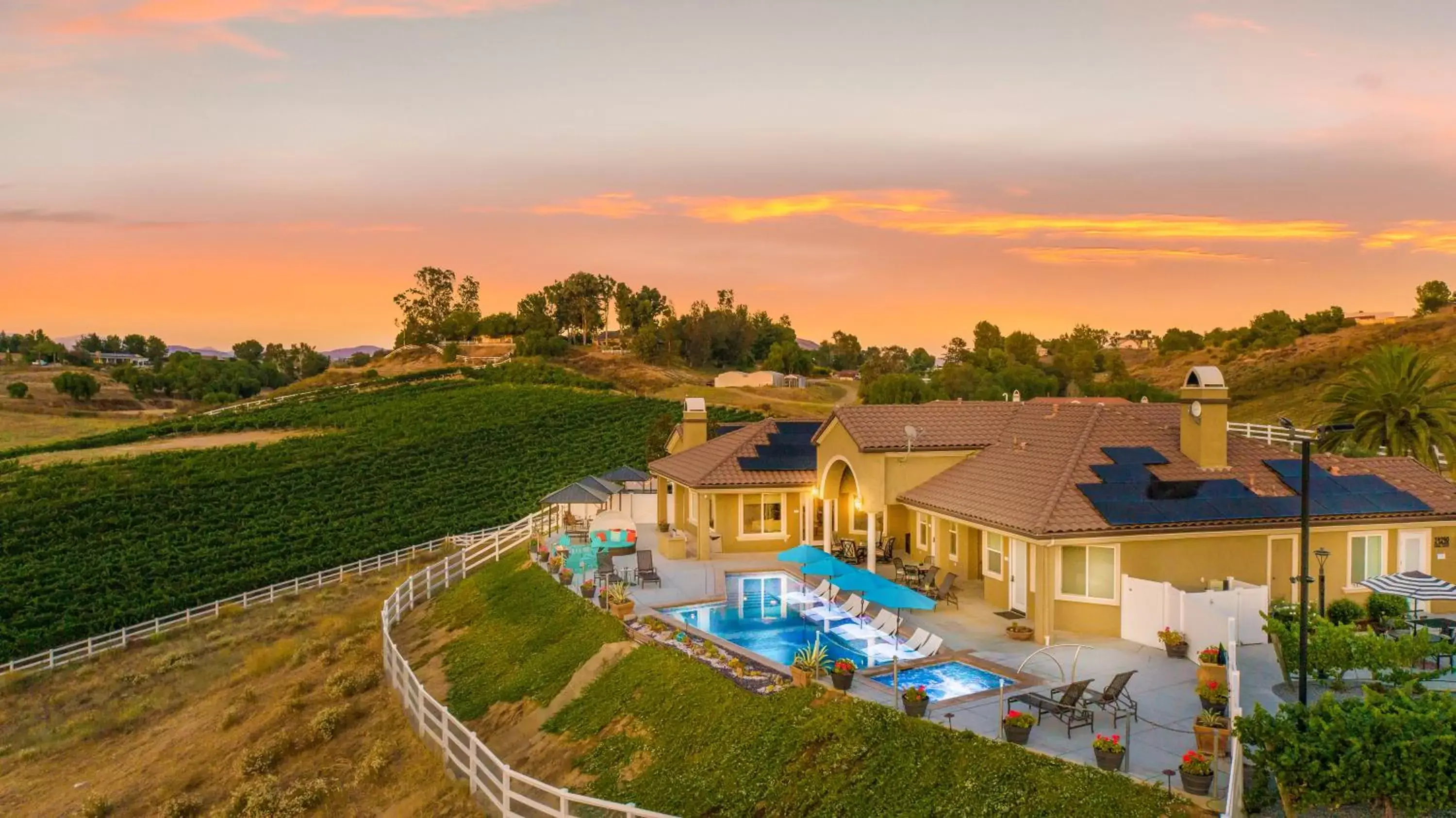 Garden view in Gaia Inn & Spa- Adult Only- Temecula Wine Country Garden view in Gaia Inn & Spa- Adult Only- Temecula Wine Country