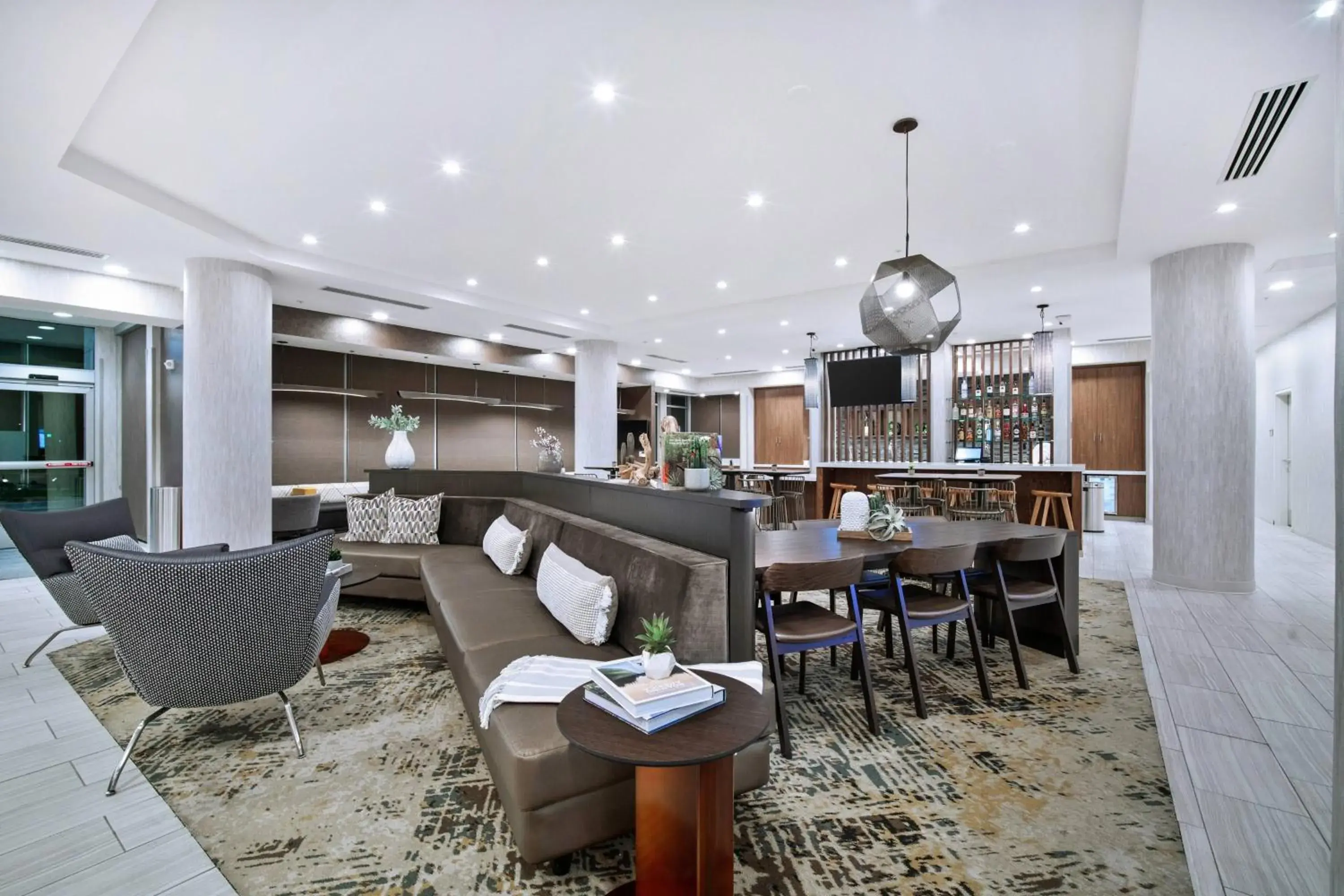 Lobby or reception, Lounge/Bar in SpringHill Suites by Marriott Phoenix Goodyear