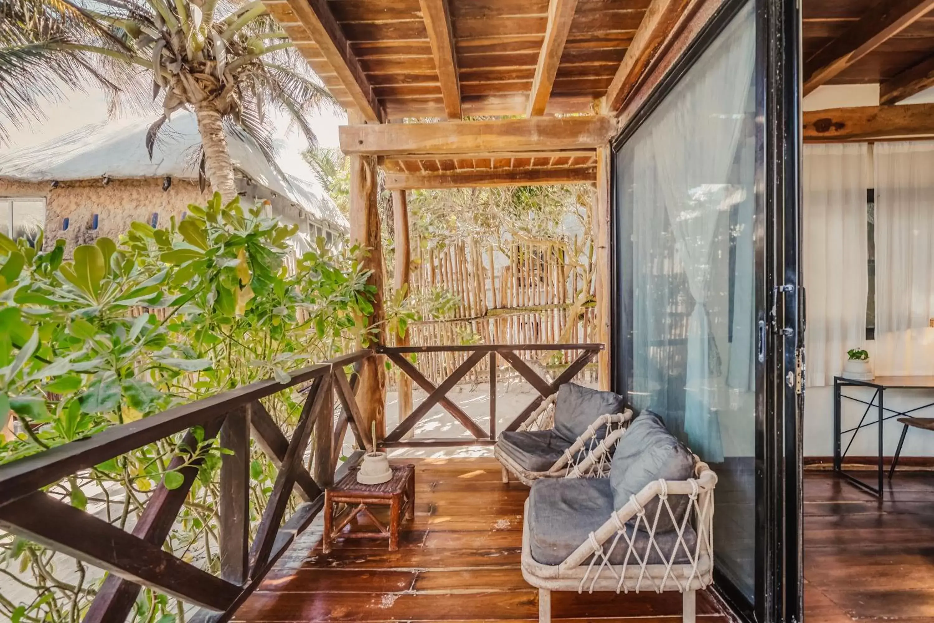 Balcony/Terrace in Hotelito Azul